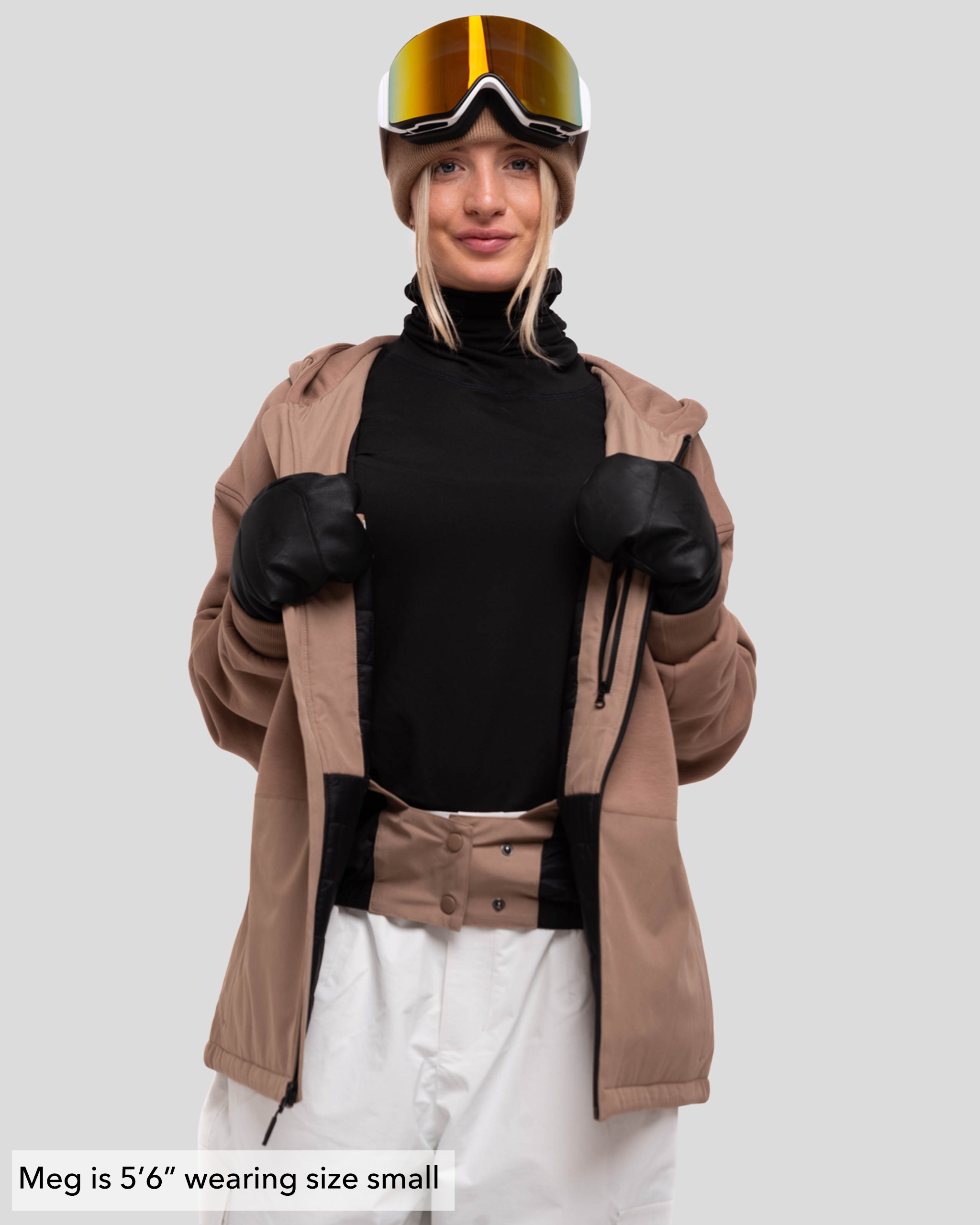 The Softflex Zip-up: Clay