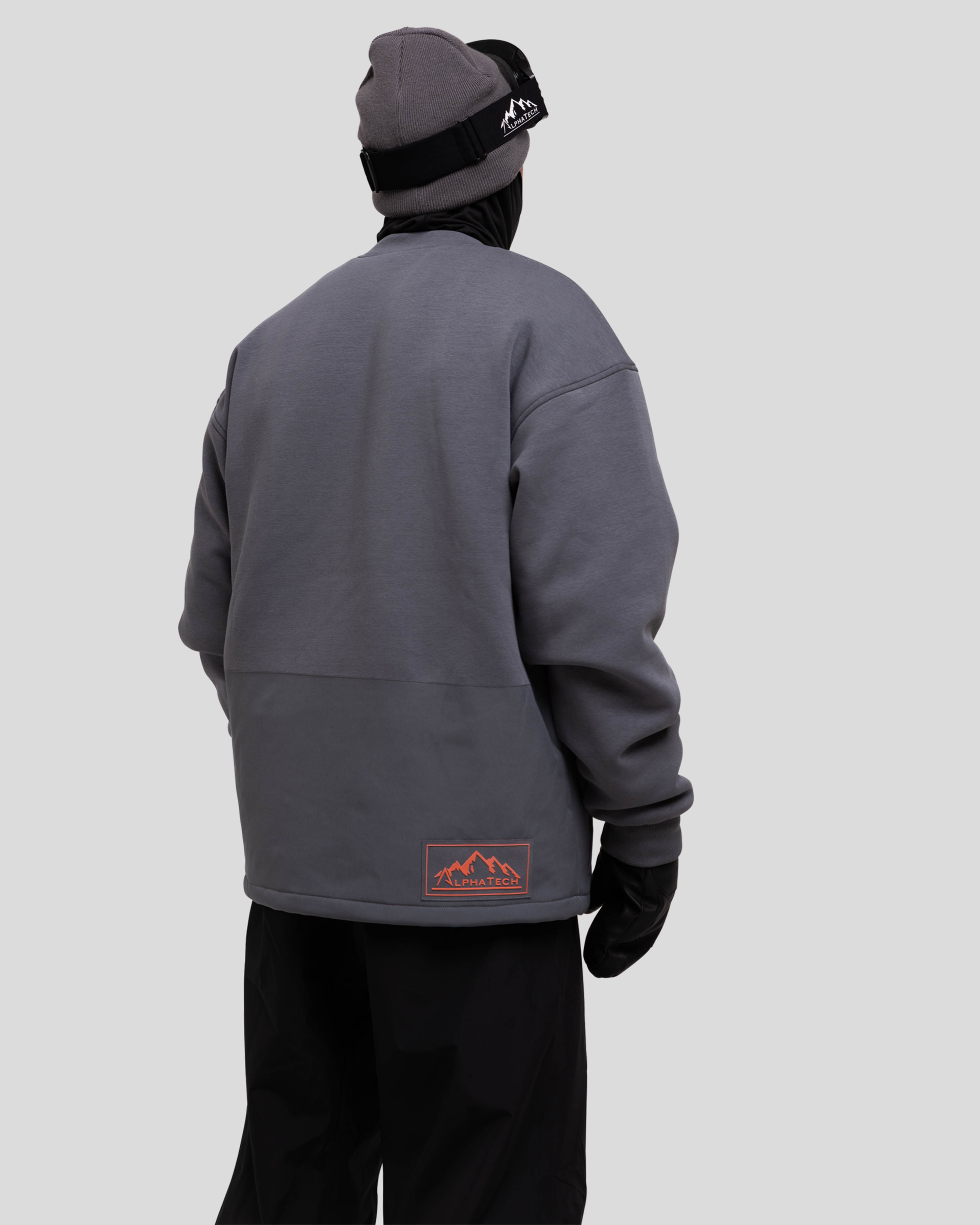 The Softflex Light - Crewneck: Charcoal