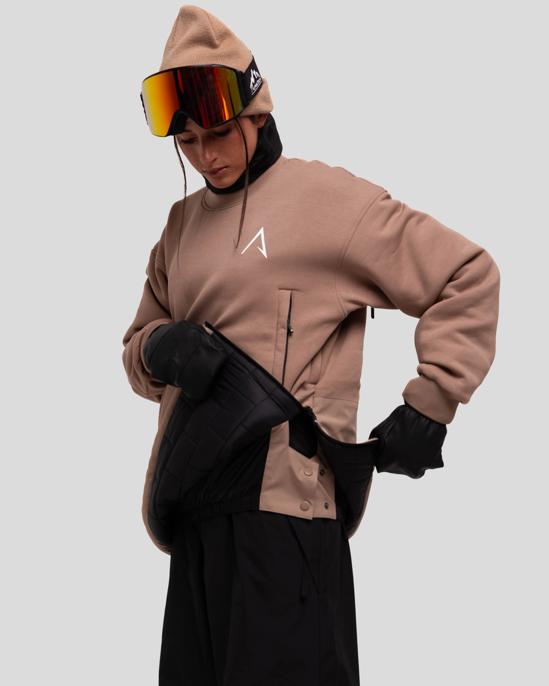 The Softflex Light - Crewneck: Clay