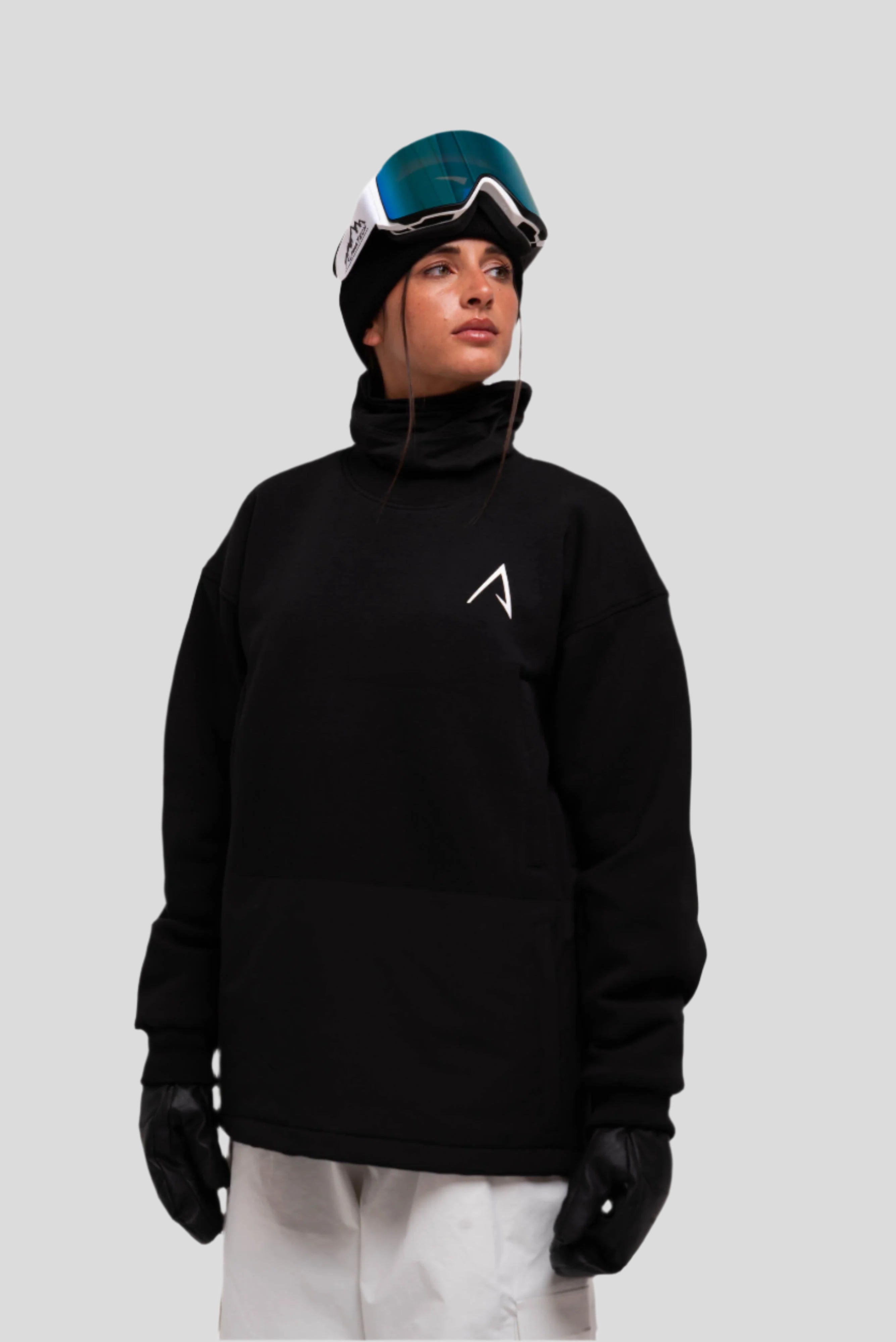 The Softflex Light - Crewneck: Black