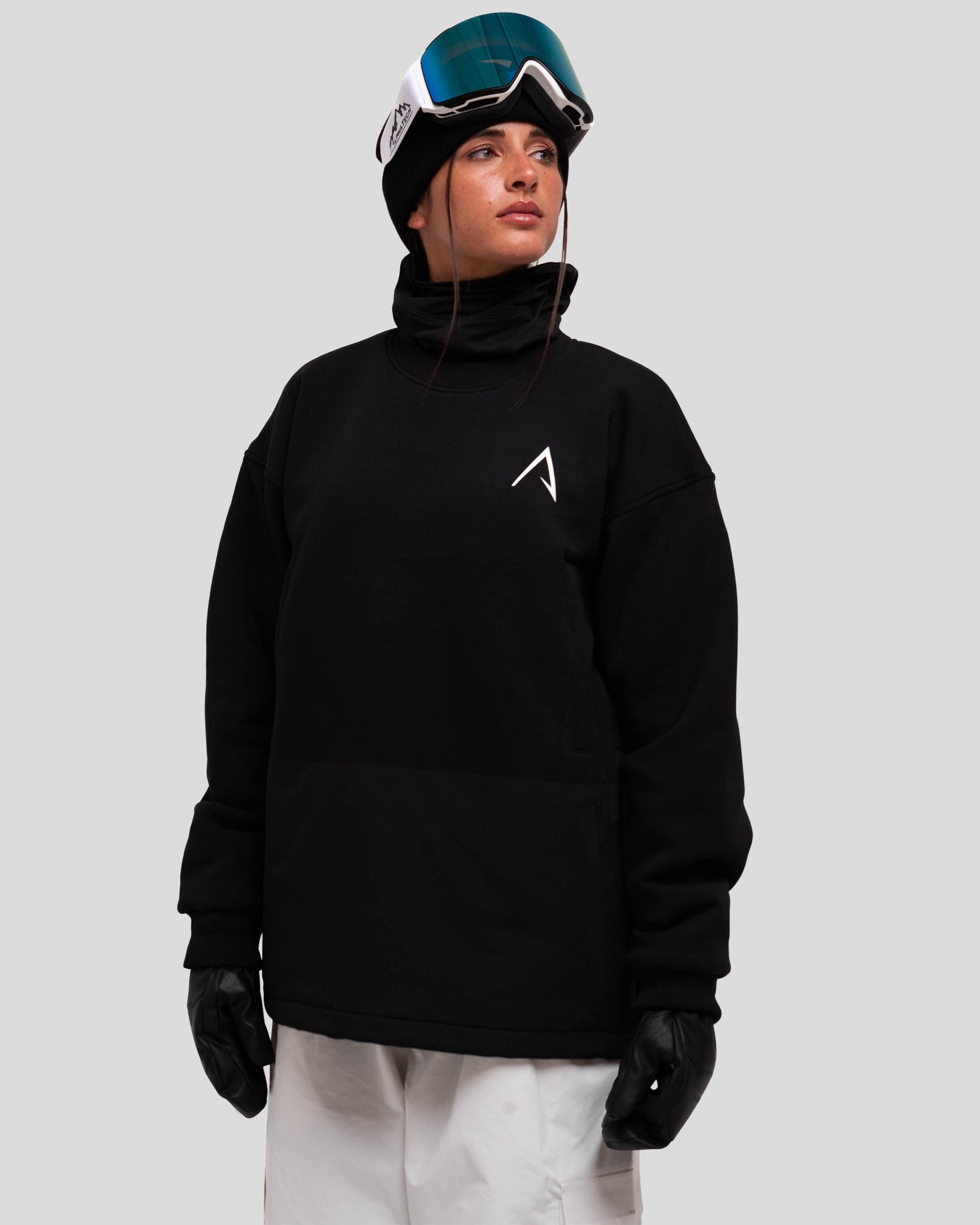 The Softflex Light - Crewneck: Black