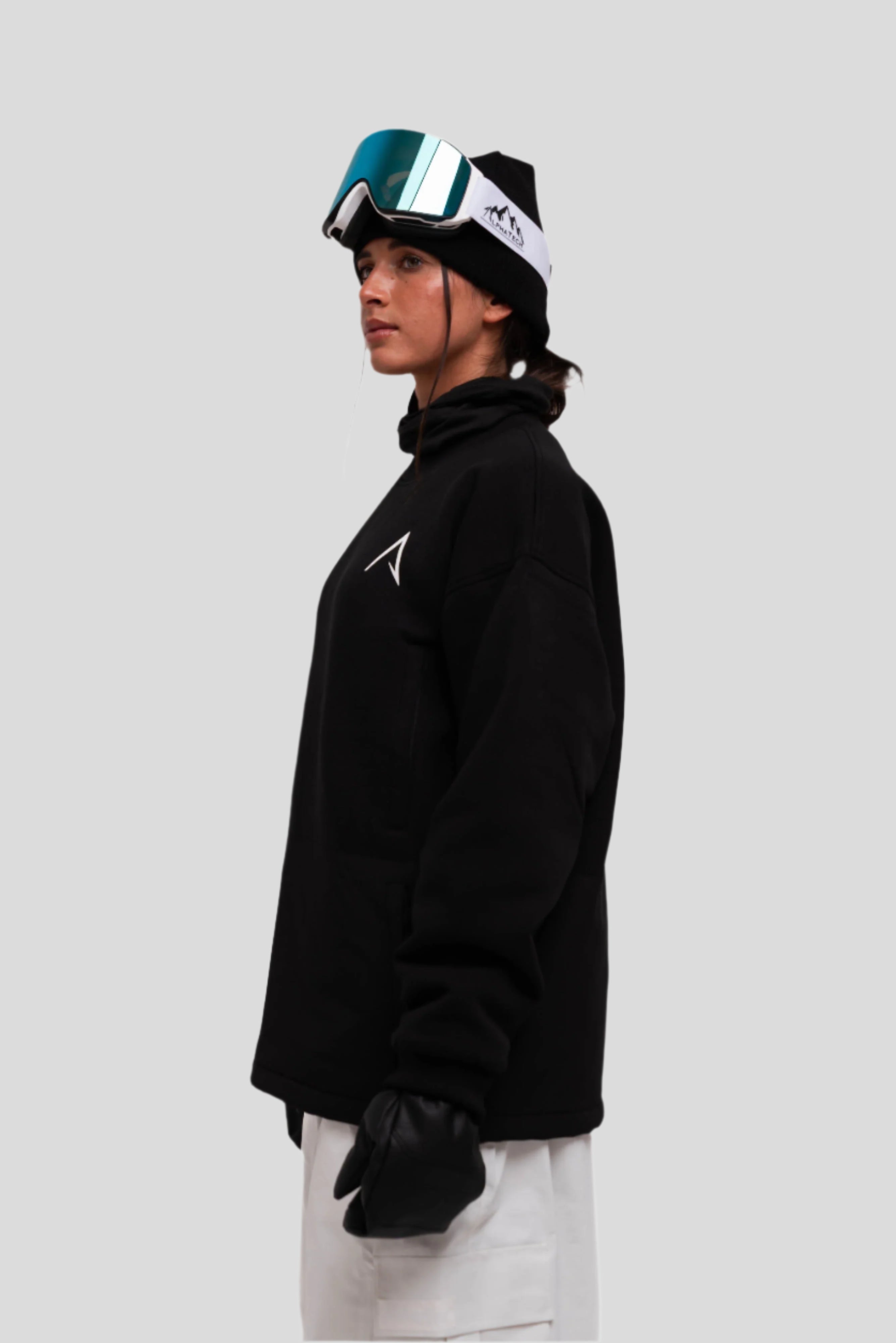 The Softflex Light - Crewneck: Black