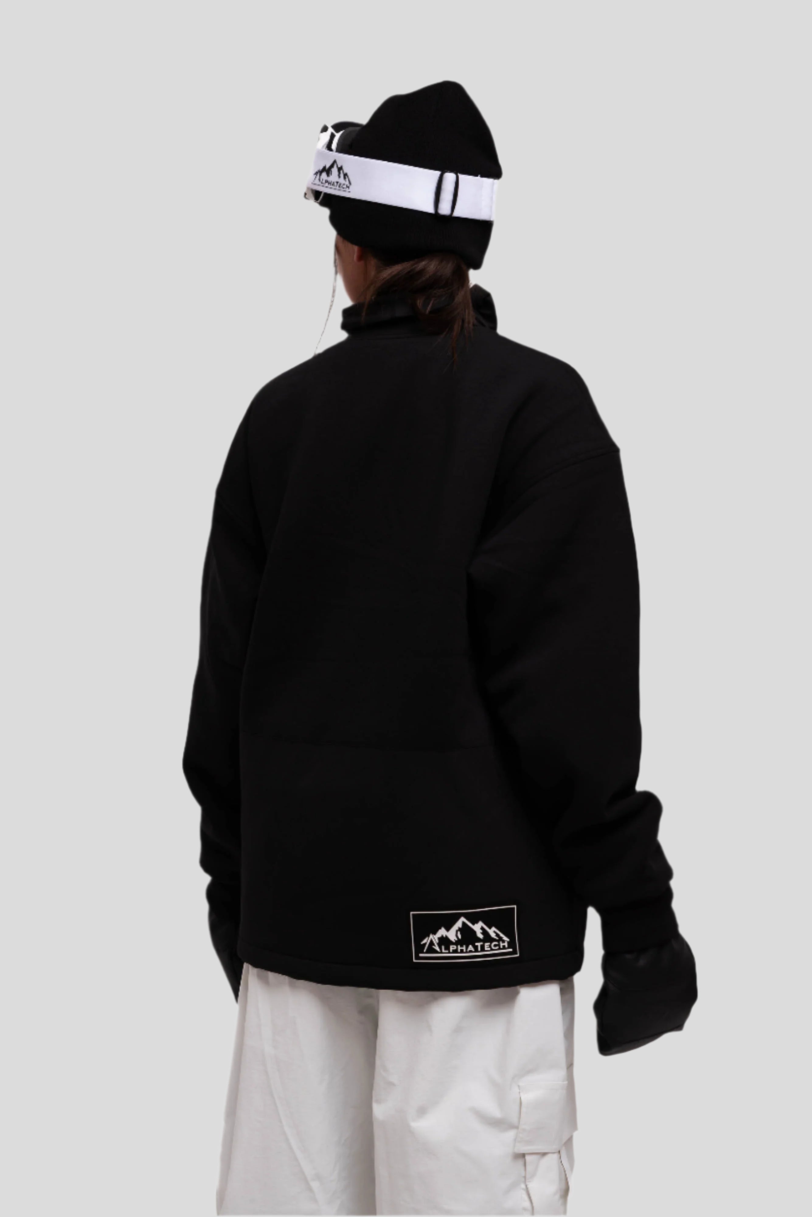 The Softflex Light - Crewneck: Black