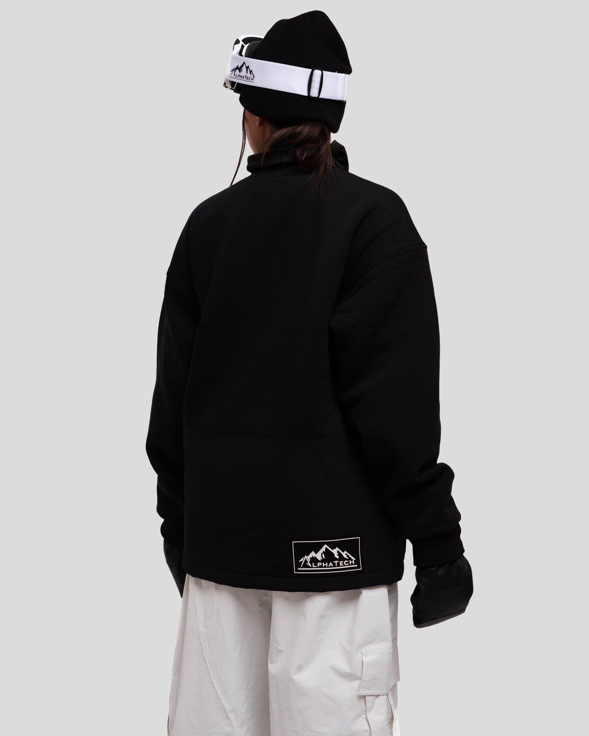 The Softflex Light - Crewneck: Black