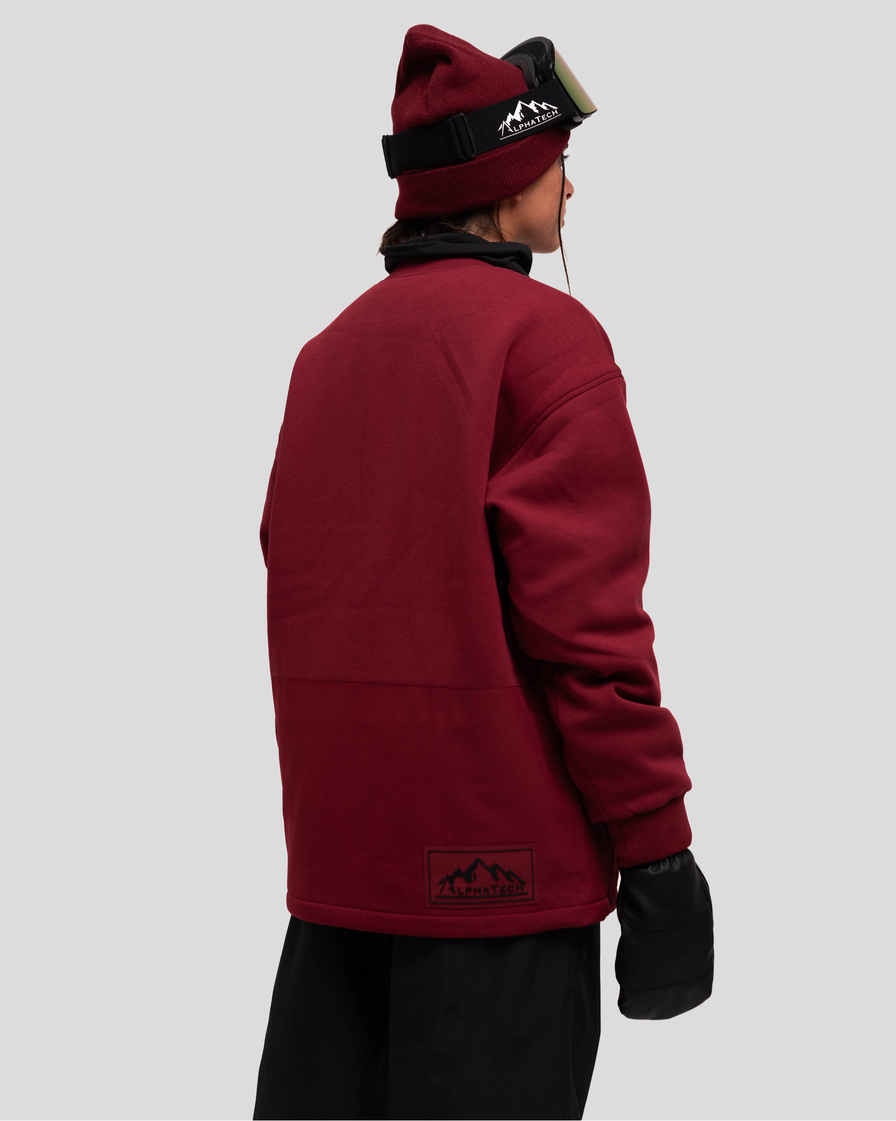 The Softflex Light - Crewneck: Maroon