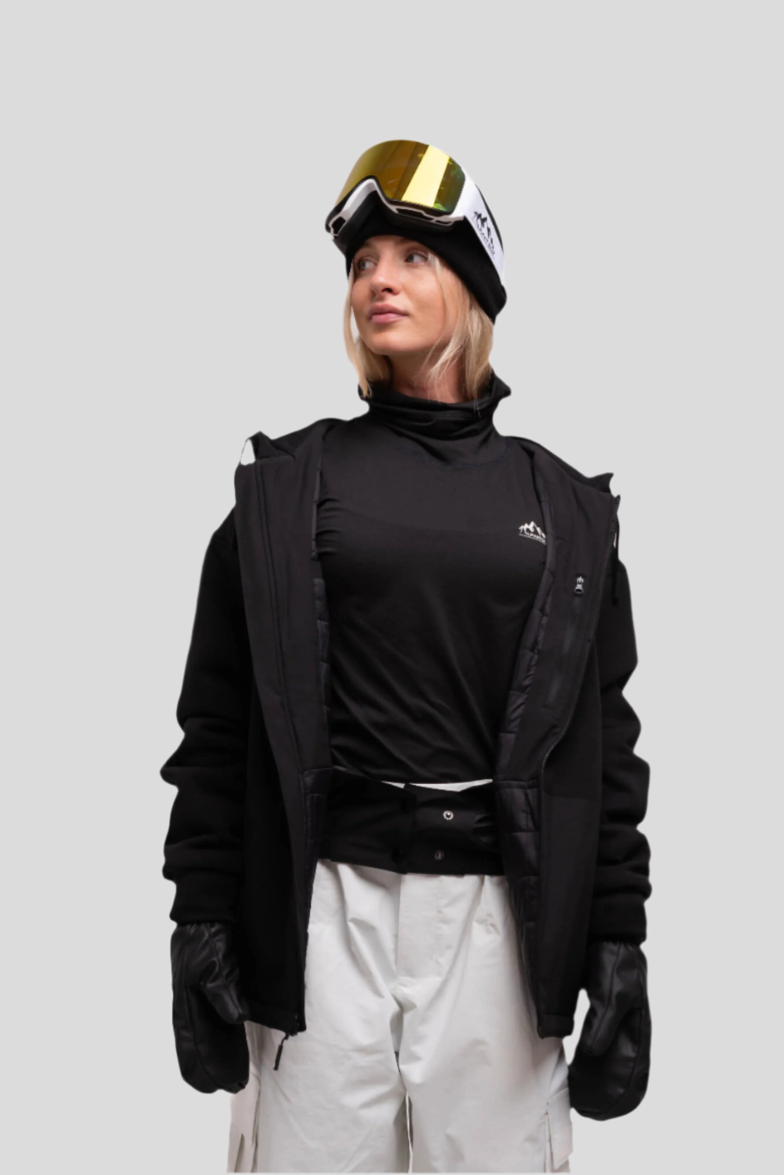 The Softflex Zip-up: Black