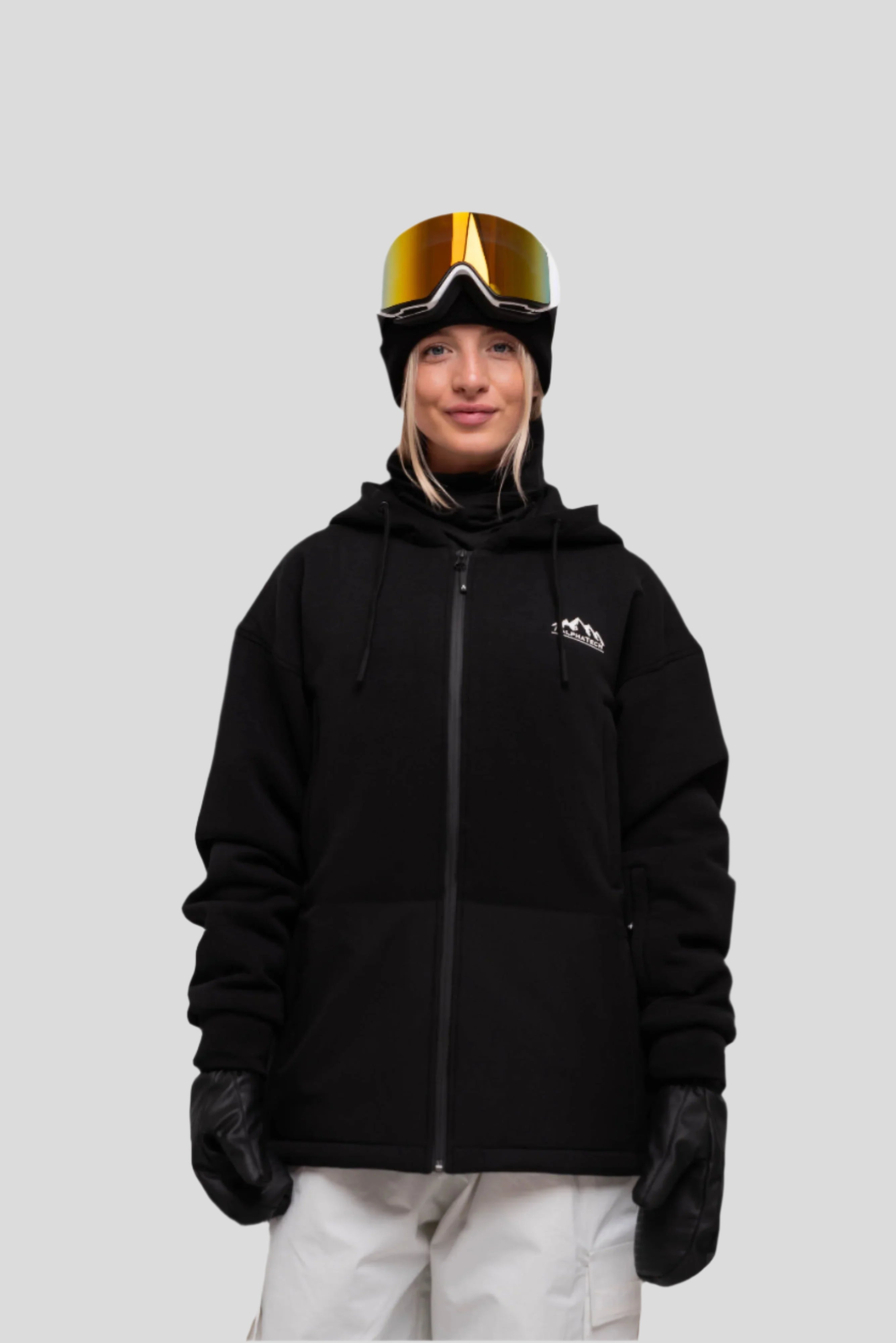 The Softflex Zip-up: Black