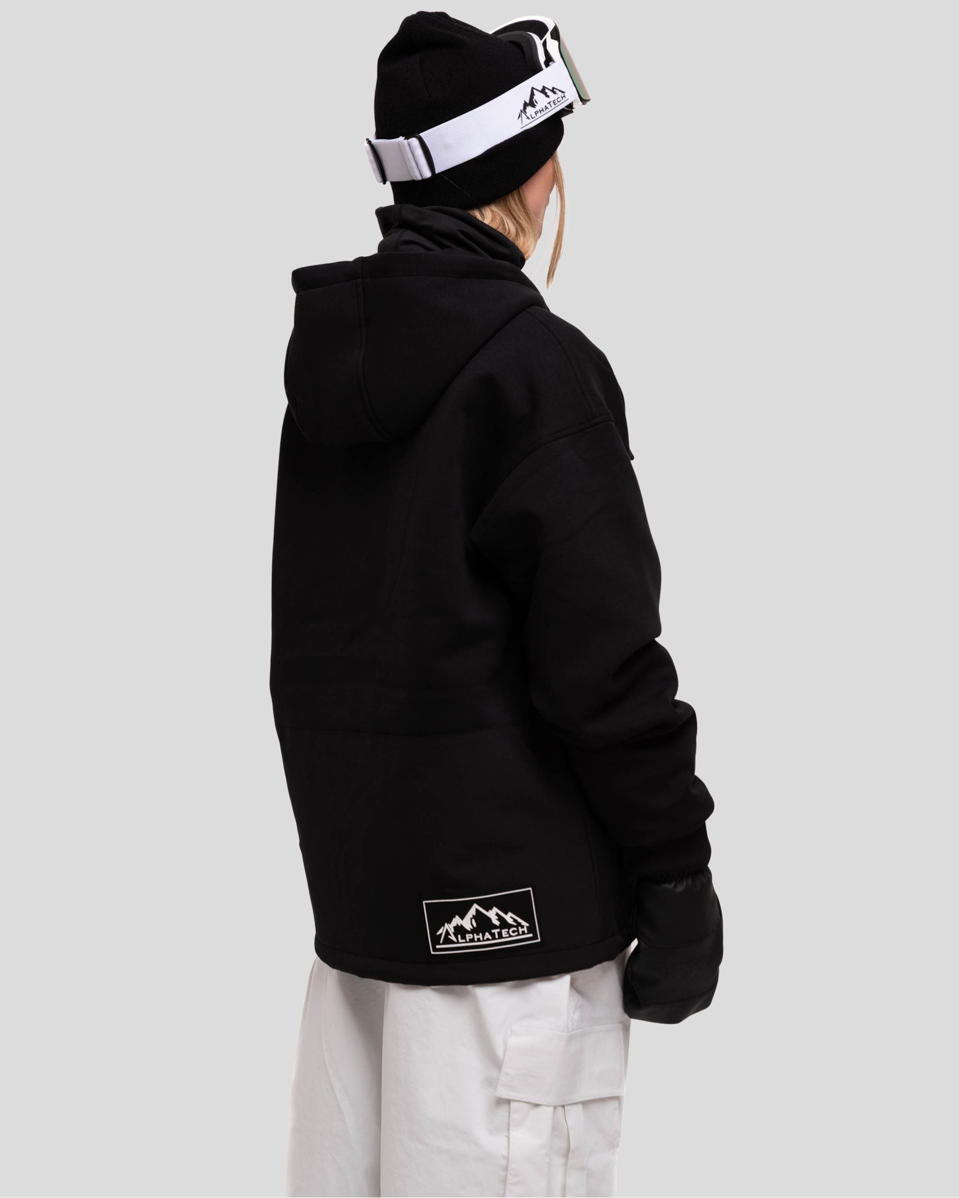 The Softflex Zip-up: Black