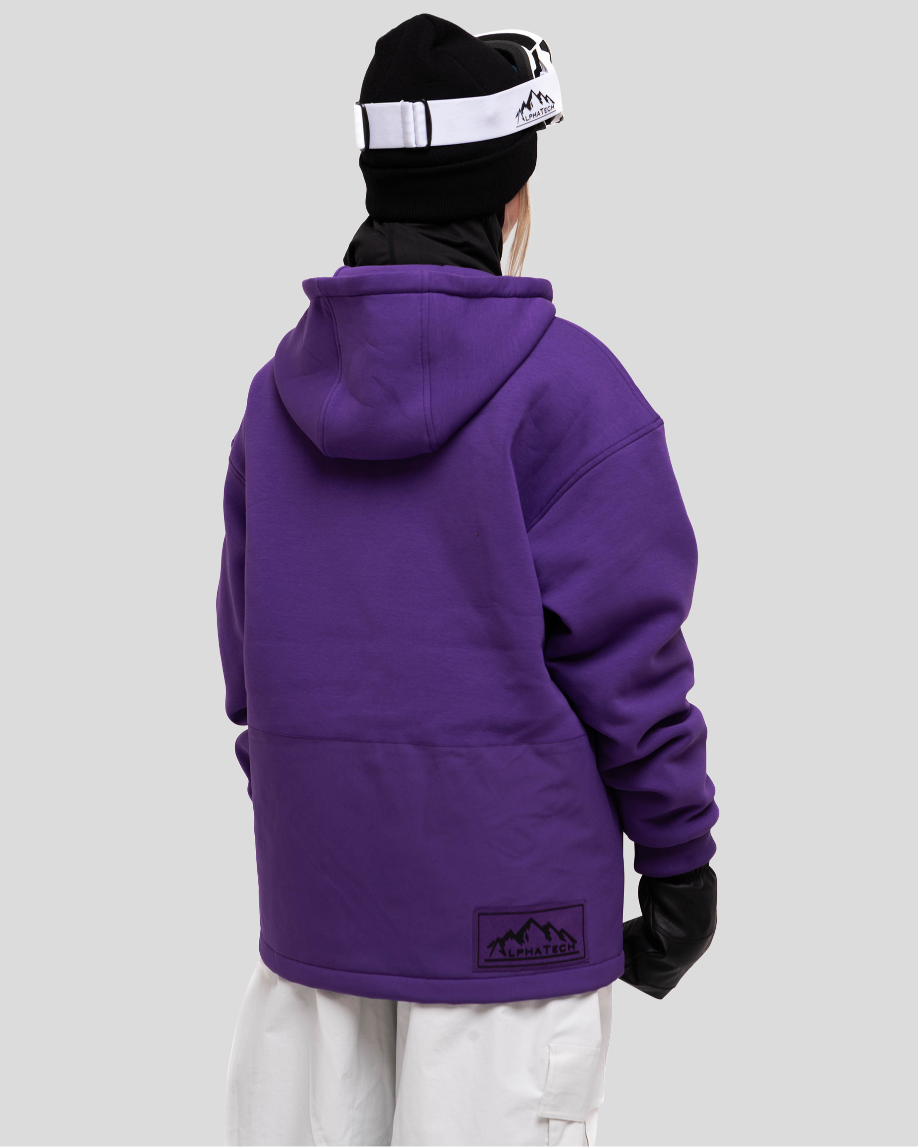 The Softflex Zip-up: Purple