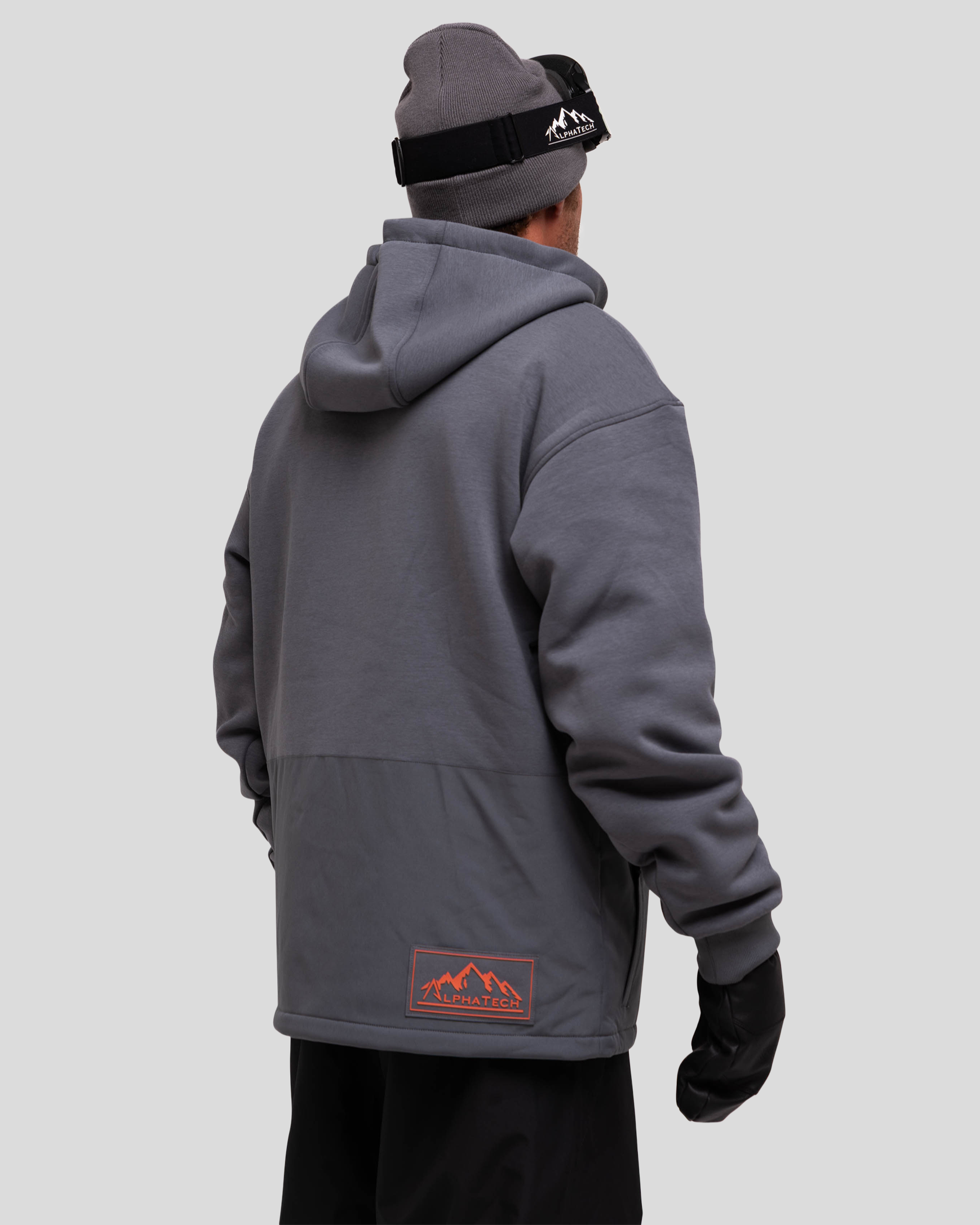 The Softflex Zip-up: Charcoal