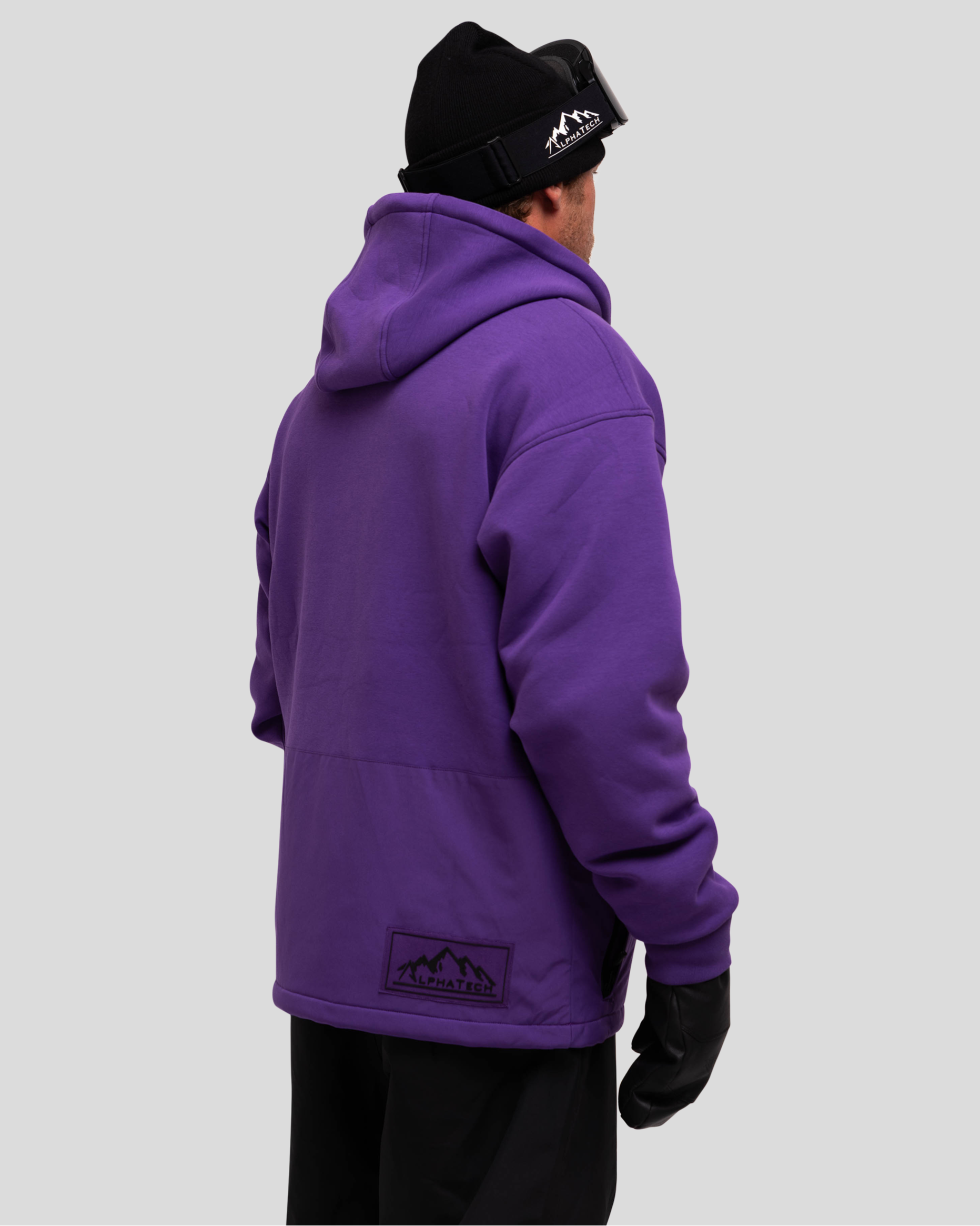 The Softflex Zip-up: Purple