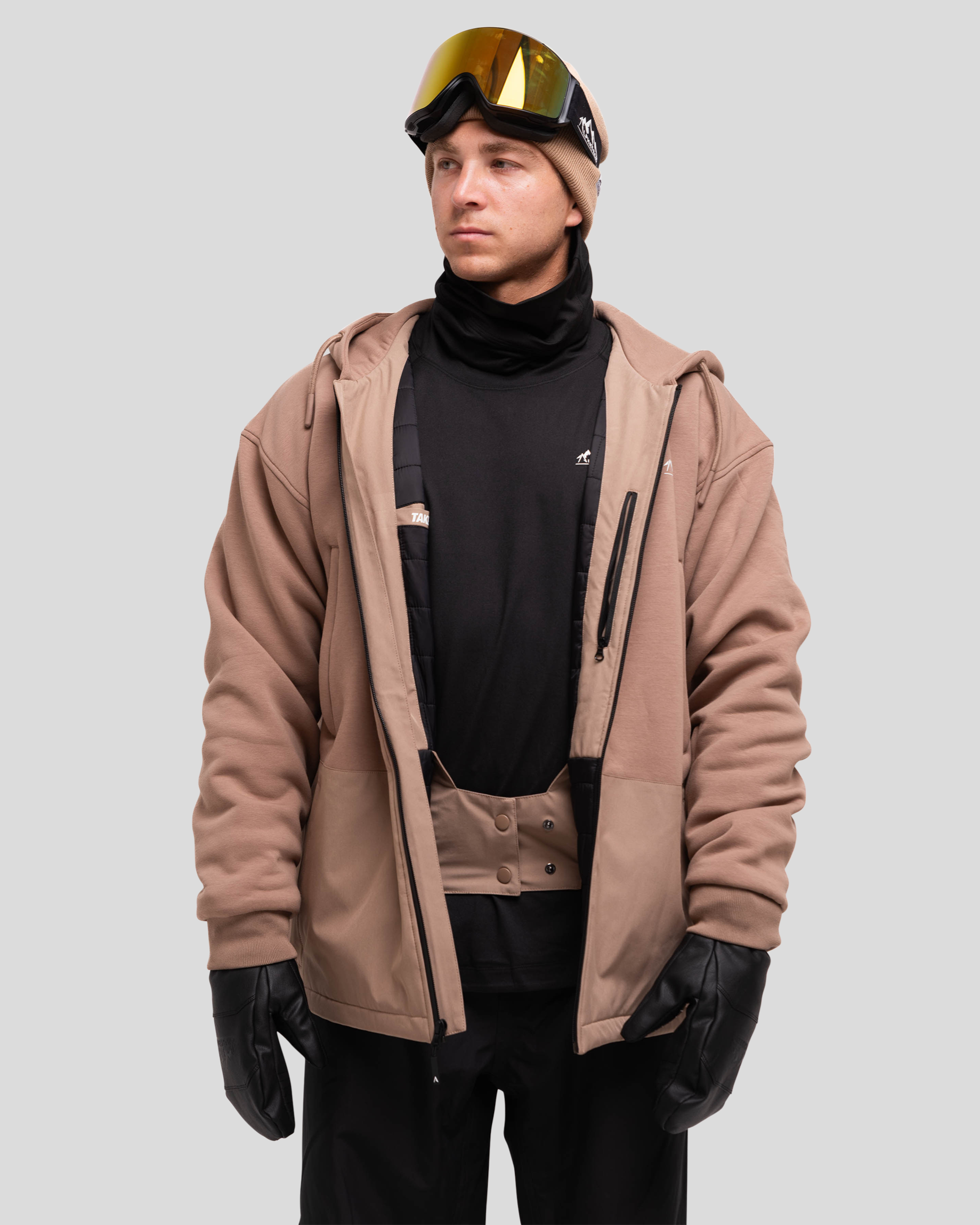 The Softflex Zip-up: Clay
