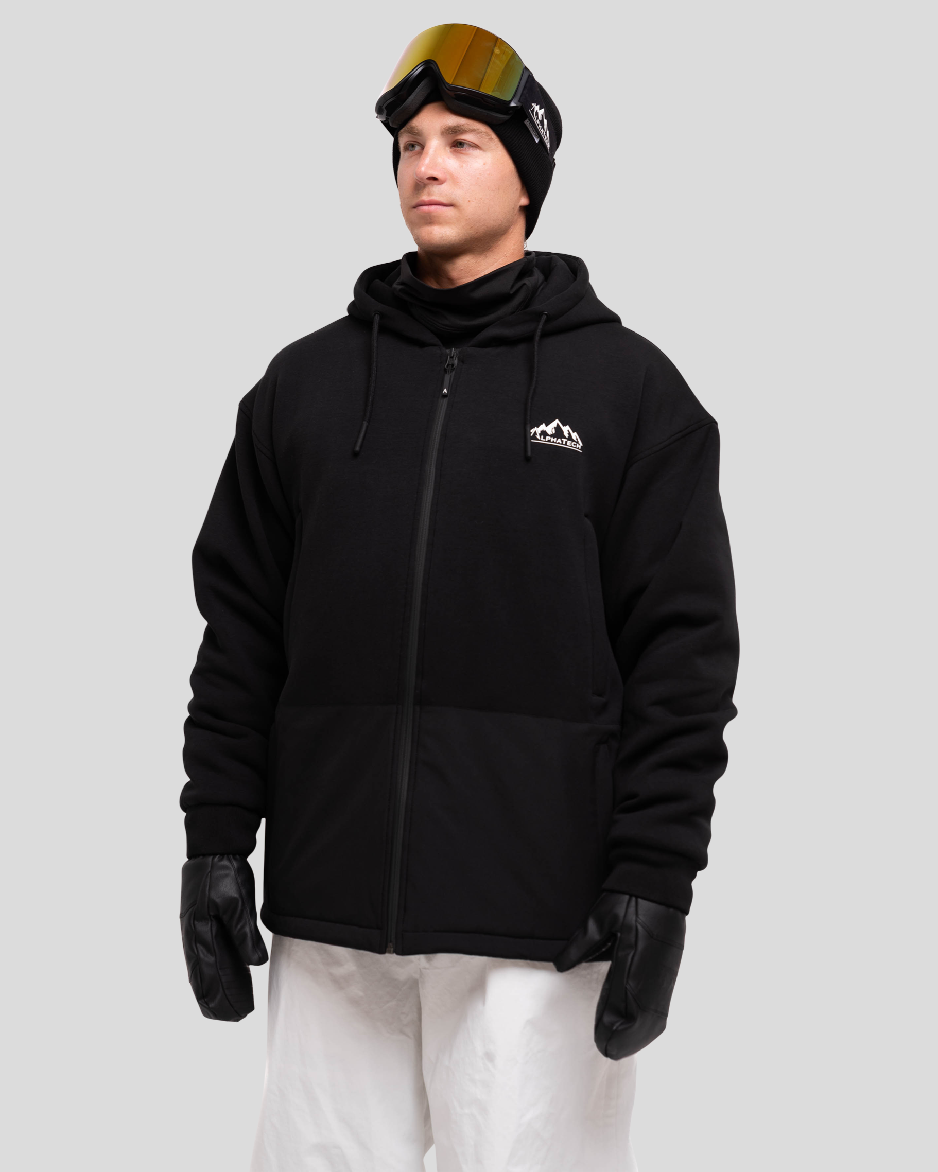 The Softflex Zip-up: Black