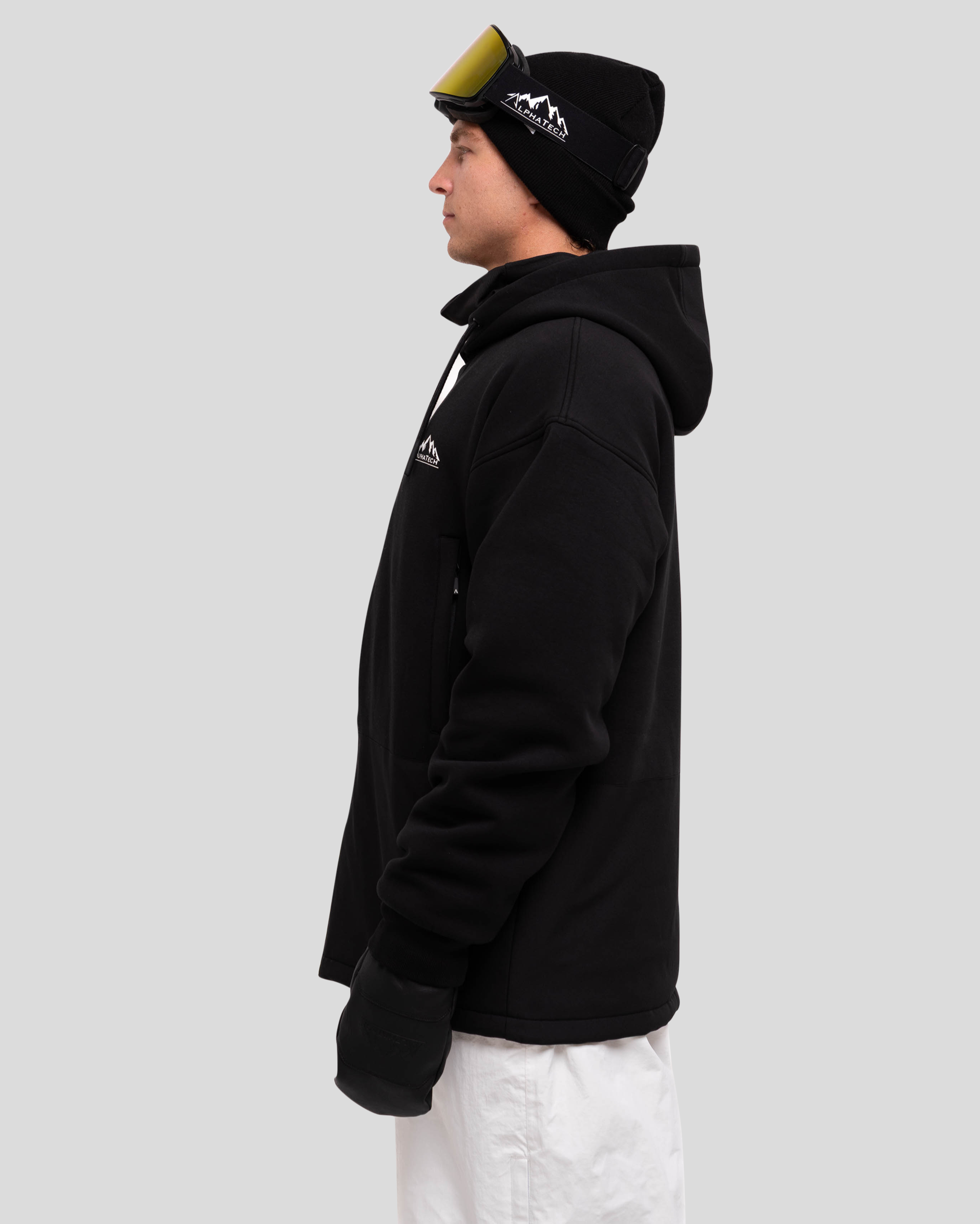 The Softflex Zip-up: Black