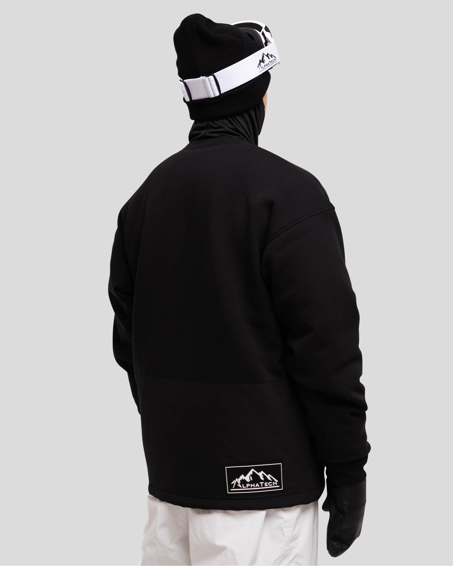 The Softflex Light - Crewneck: Black