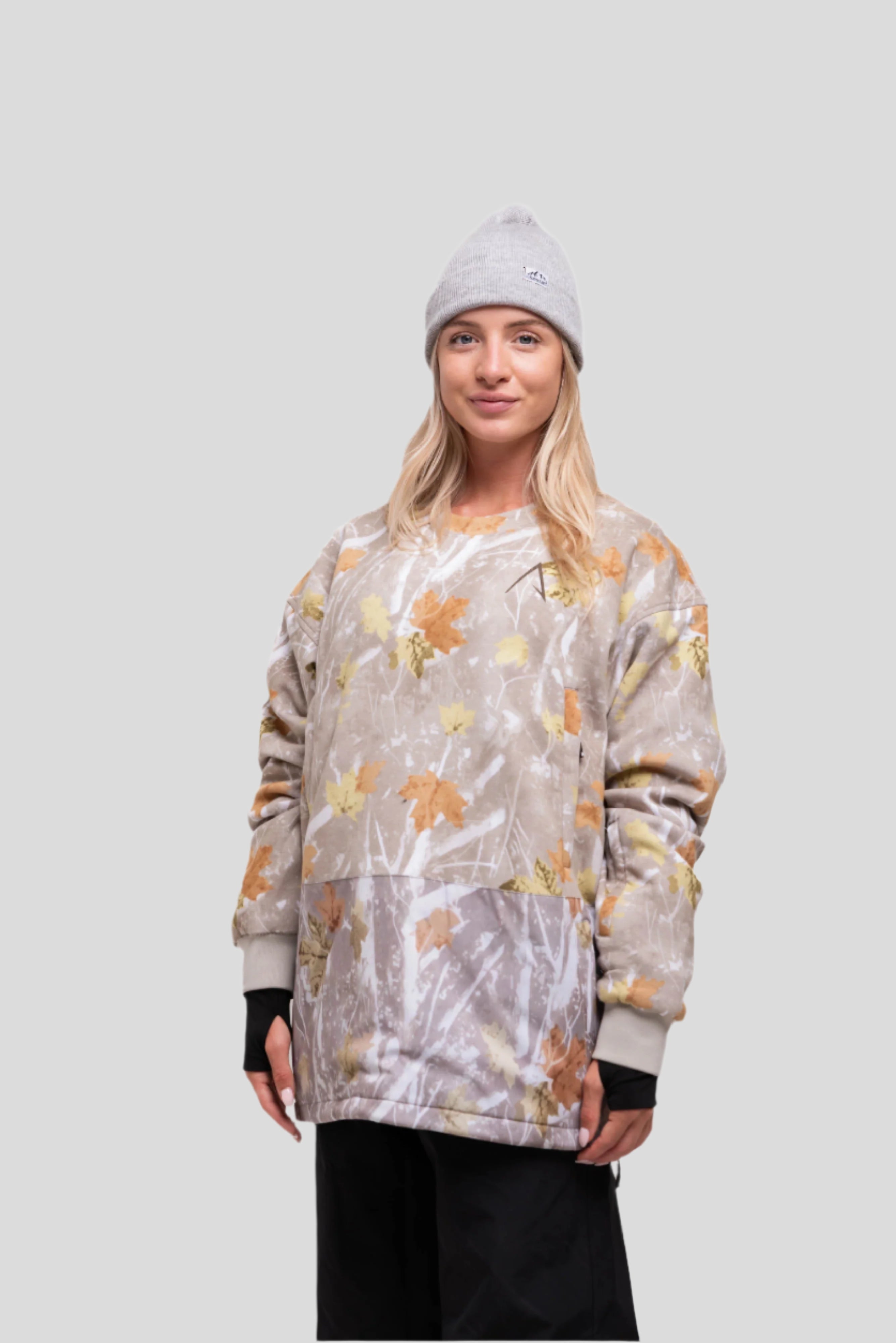 The Softflex Light - Crewneck: Ash Camo