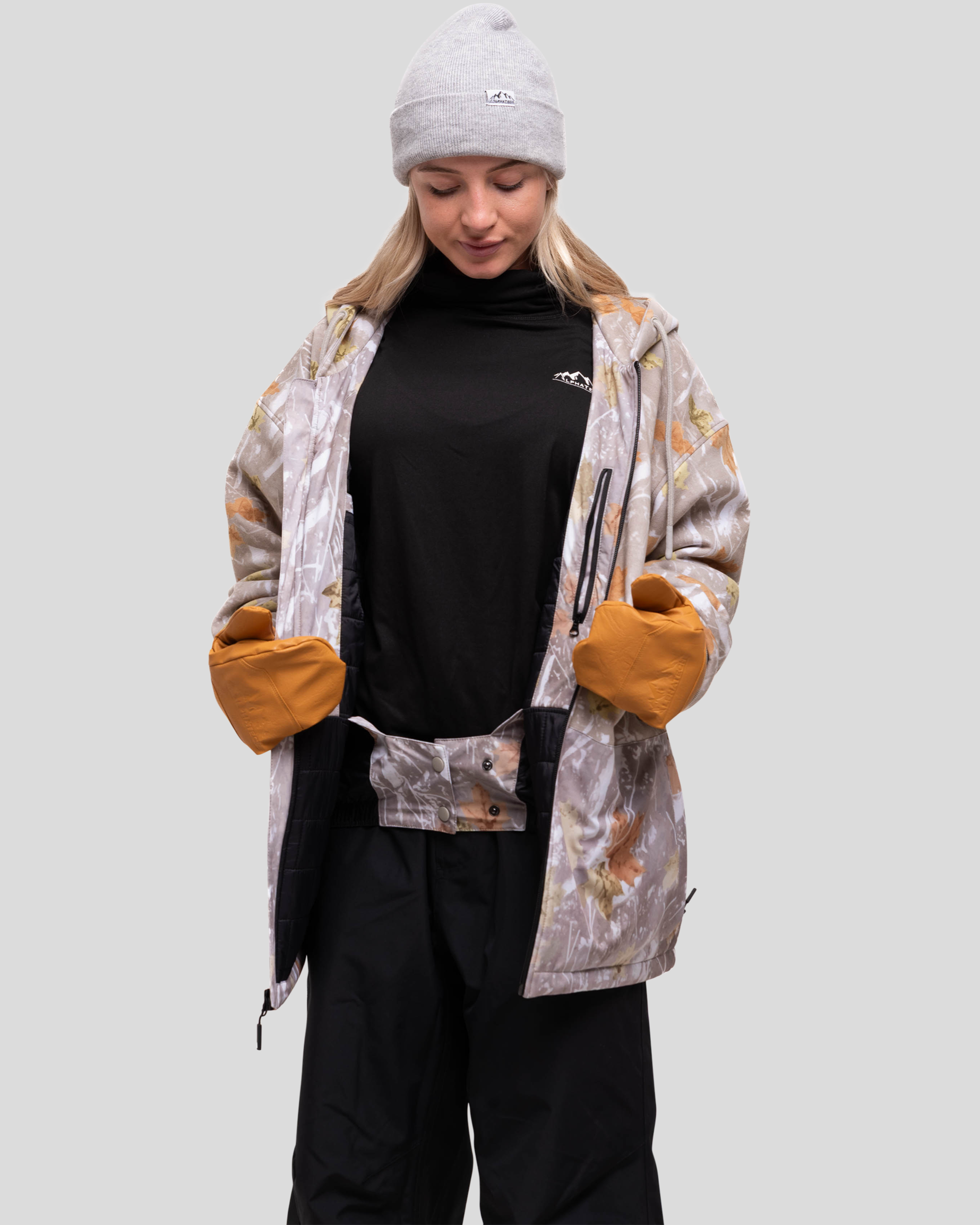 The Softflex Zip-up: Ash Camo