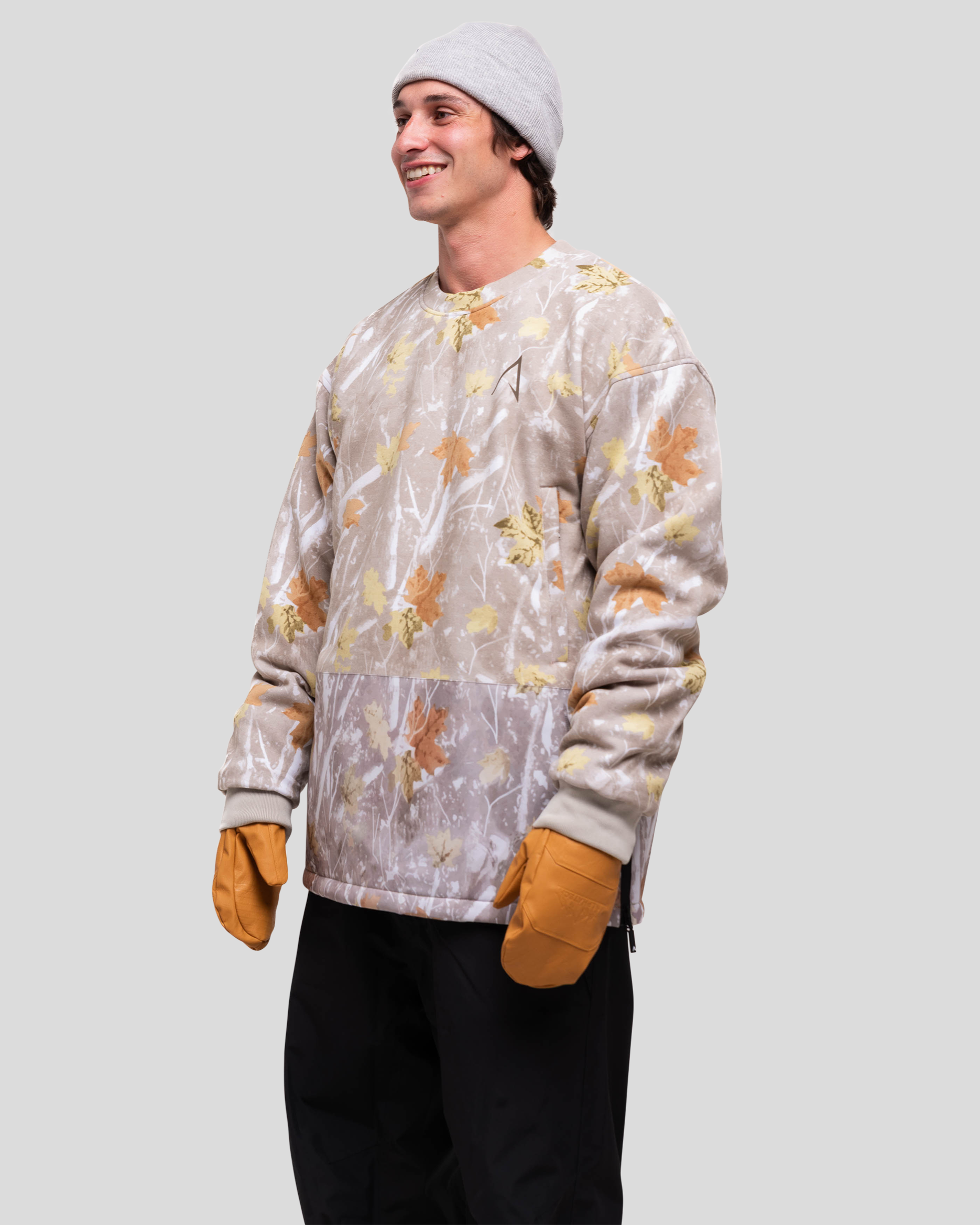The Softflex Light - Crewneck: Ash Camo