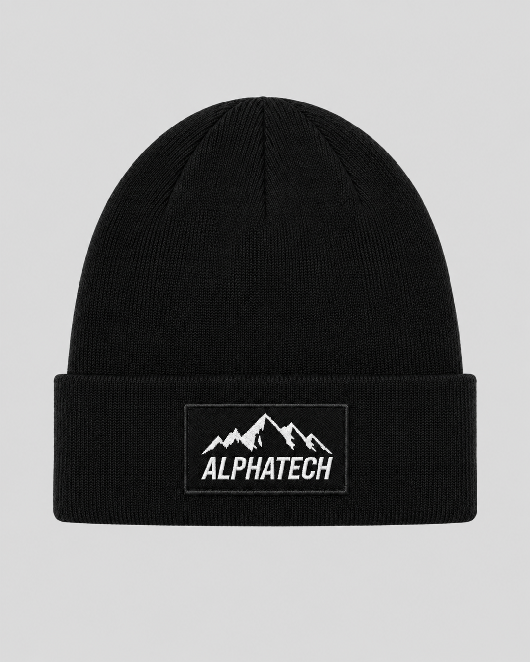 Patch Beanie: Black