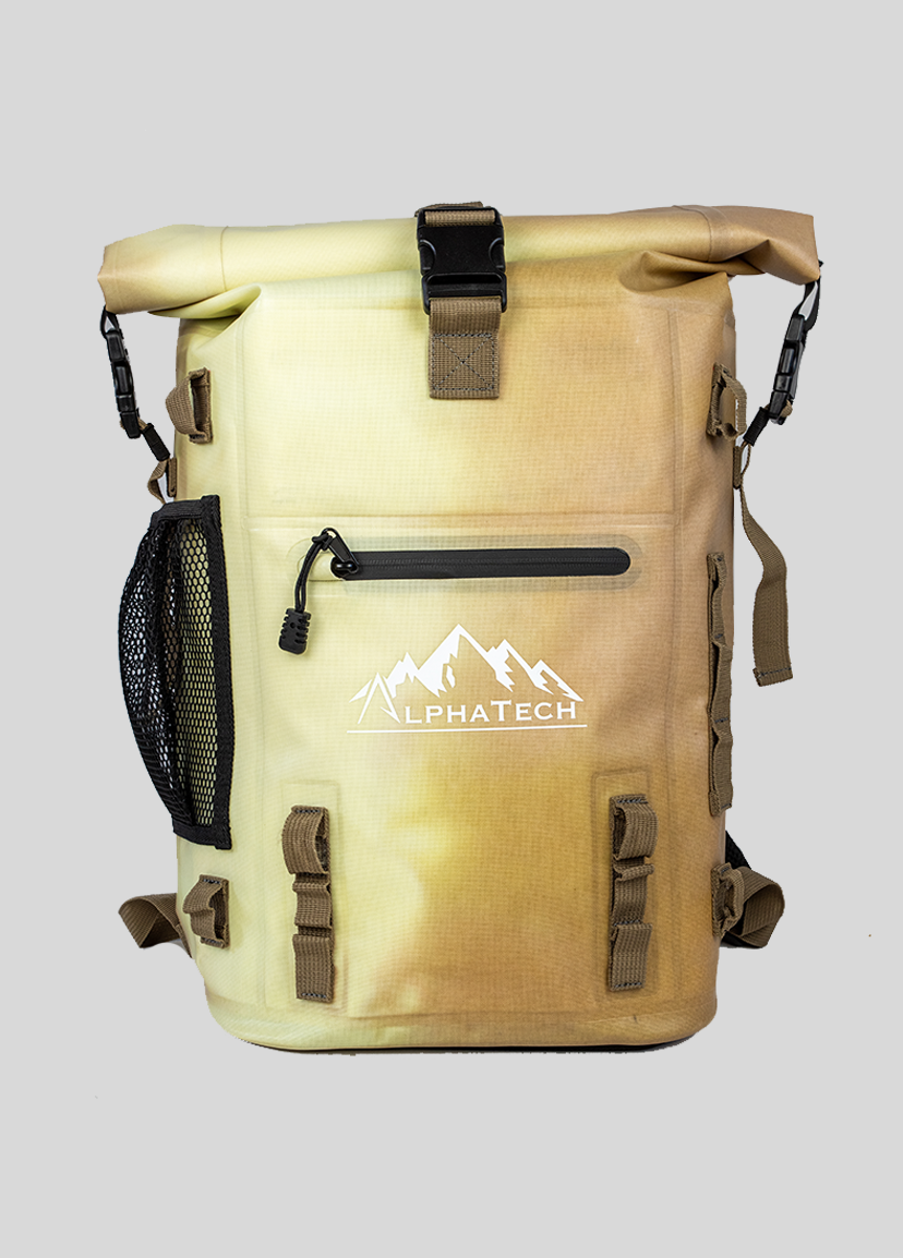 Color Changing Drybag + DryPouch: Tan/White