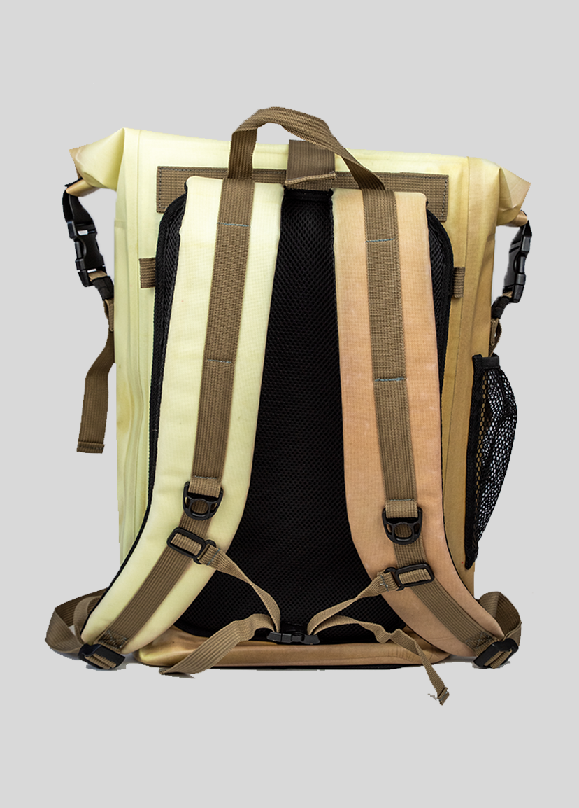 Color Changing Drybag + DryPouch: Tan/White
