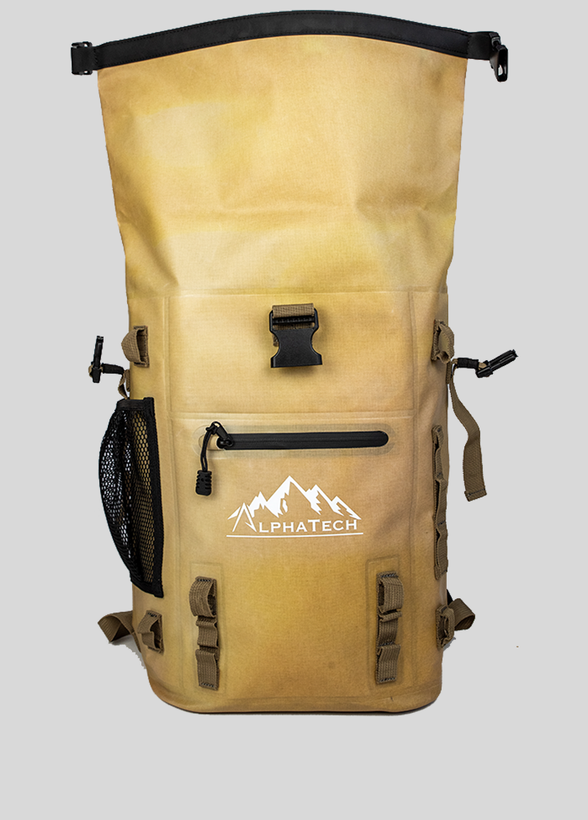 Color Changing Drybag + DryPouch: Tan/White