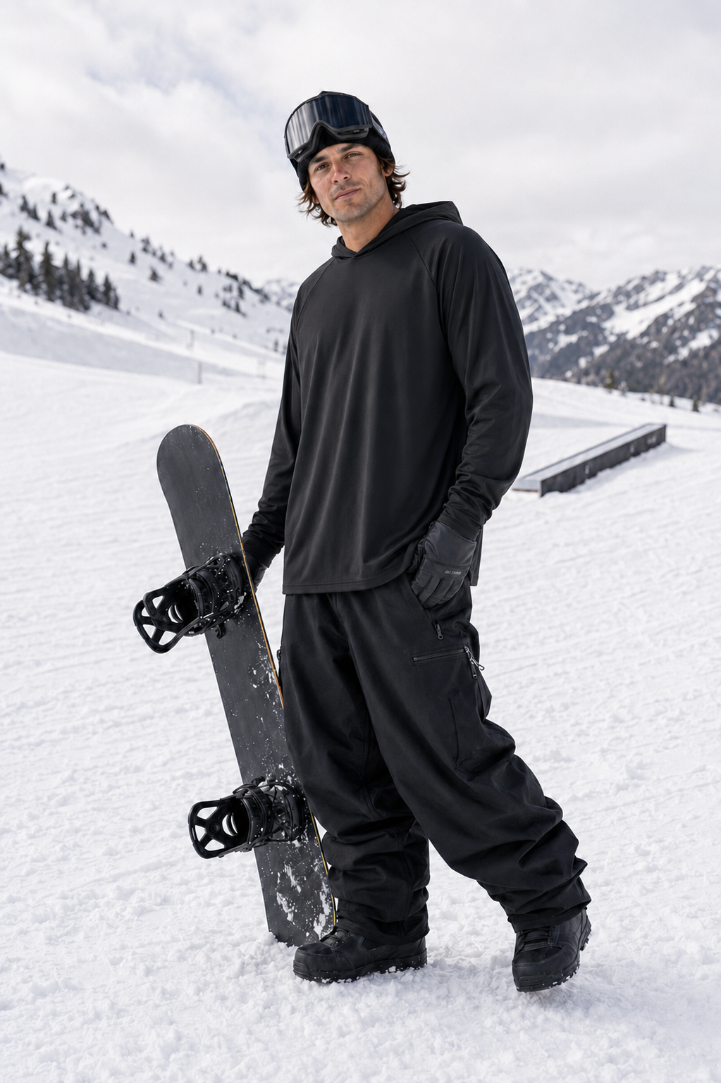 Heavyweight Base Layer: Black