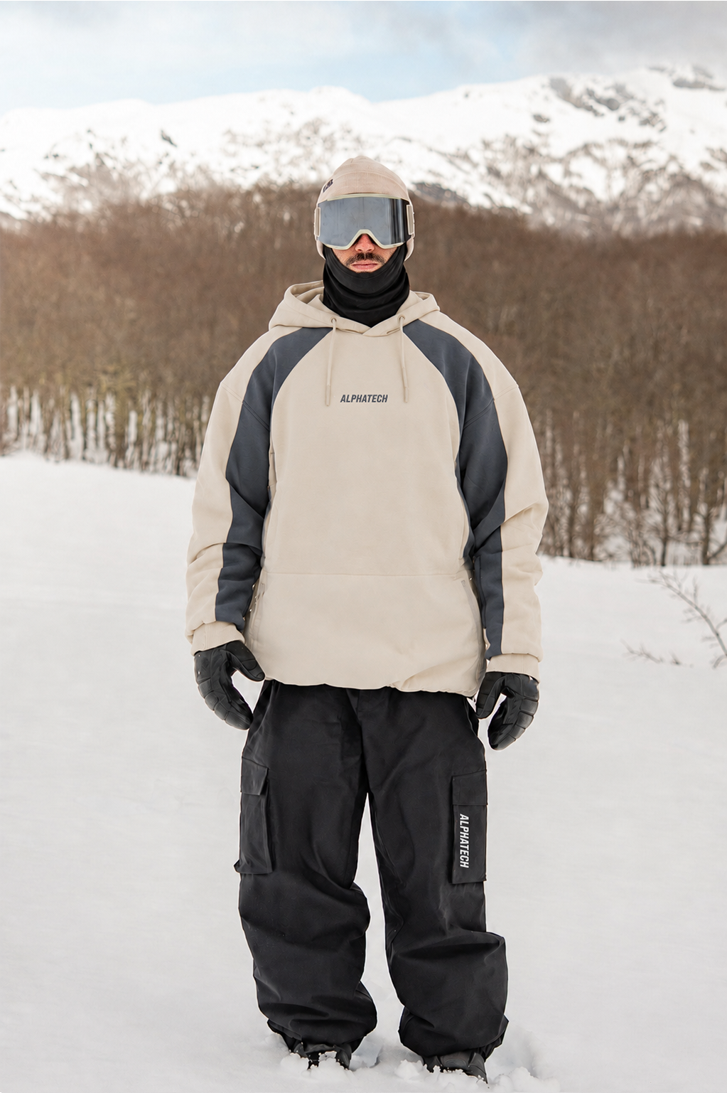 Softflex Pro Chute: Oat and Charcoal