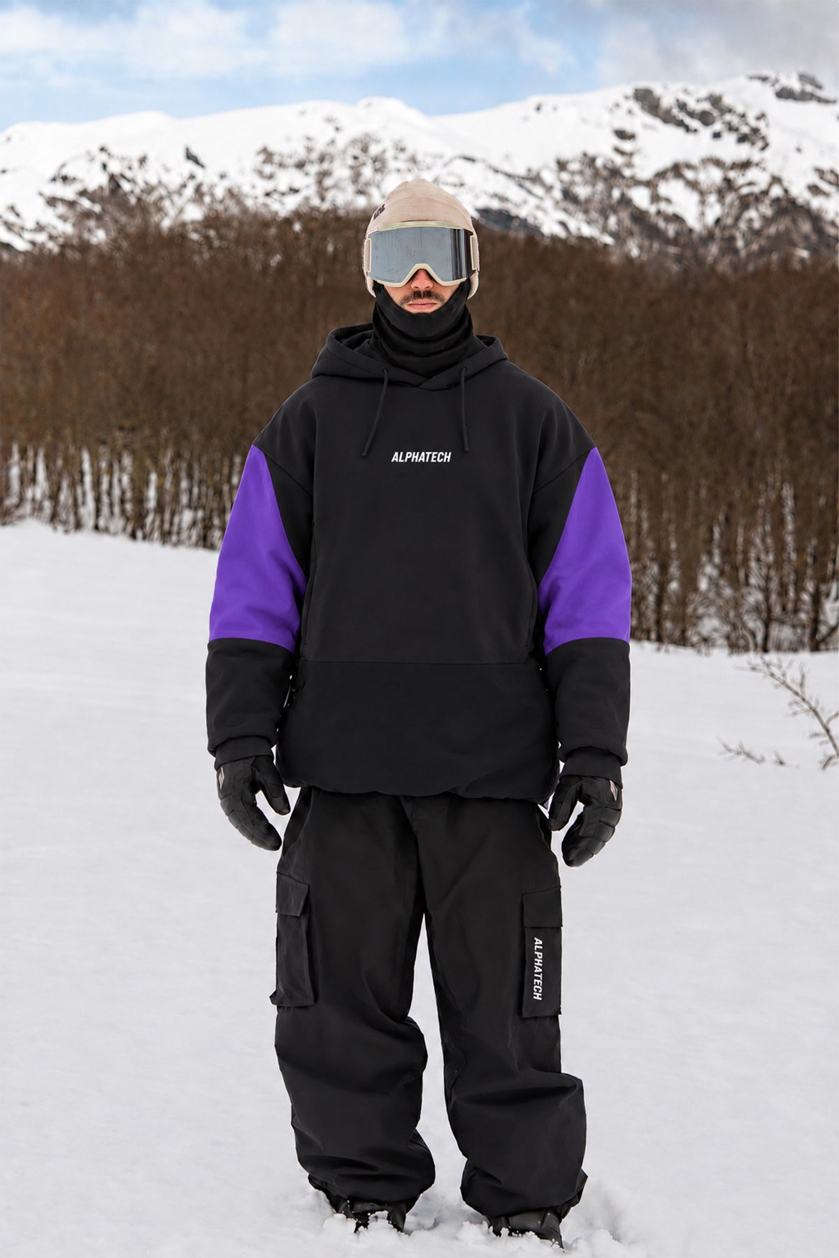 Softflex Pro Wingspan: Black and Purple