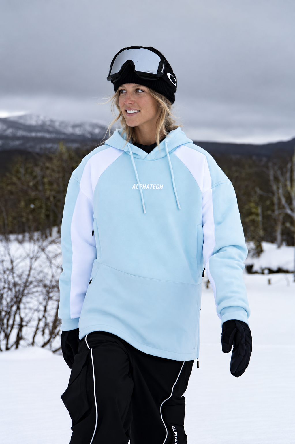 Softflex Pro Chute: Artic Blue and White