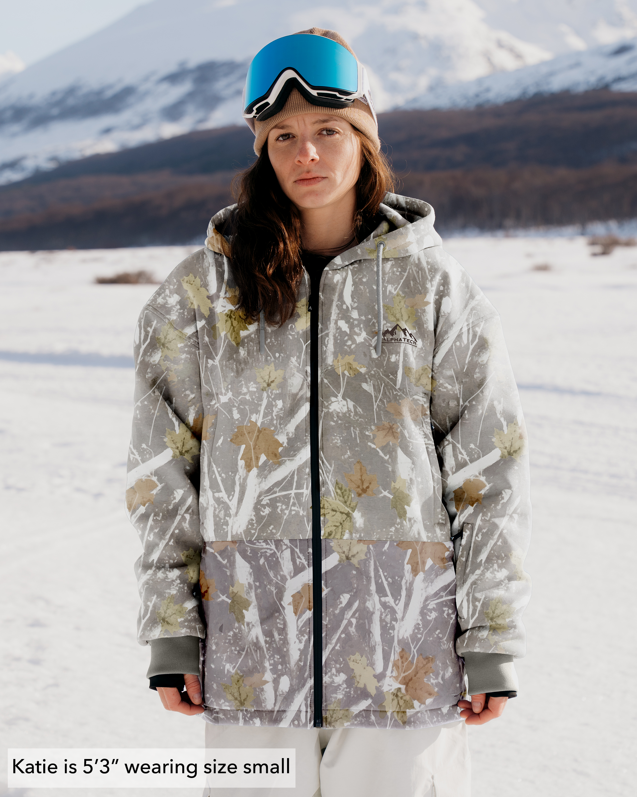The Softflex Zip-up: Ash Camo