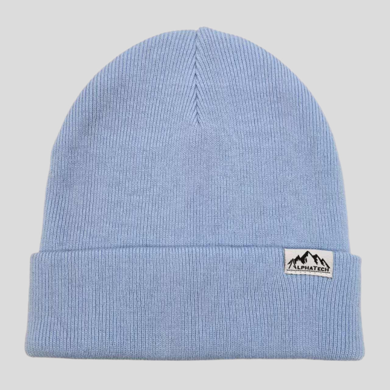 Merino Wool Team Beanie: Artic Blue
