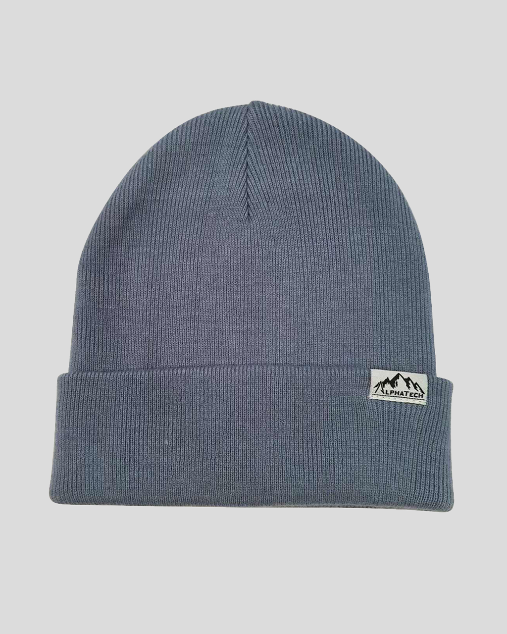 Merino Wool Team Beanie: Faded Denim