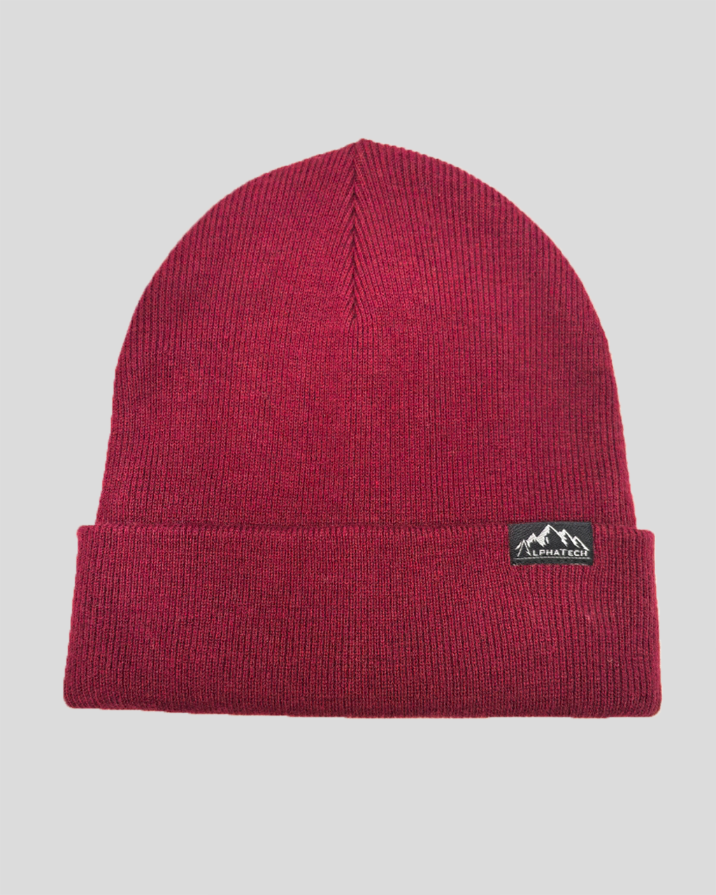 Merino Wool Team Beanie: Maroon