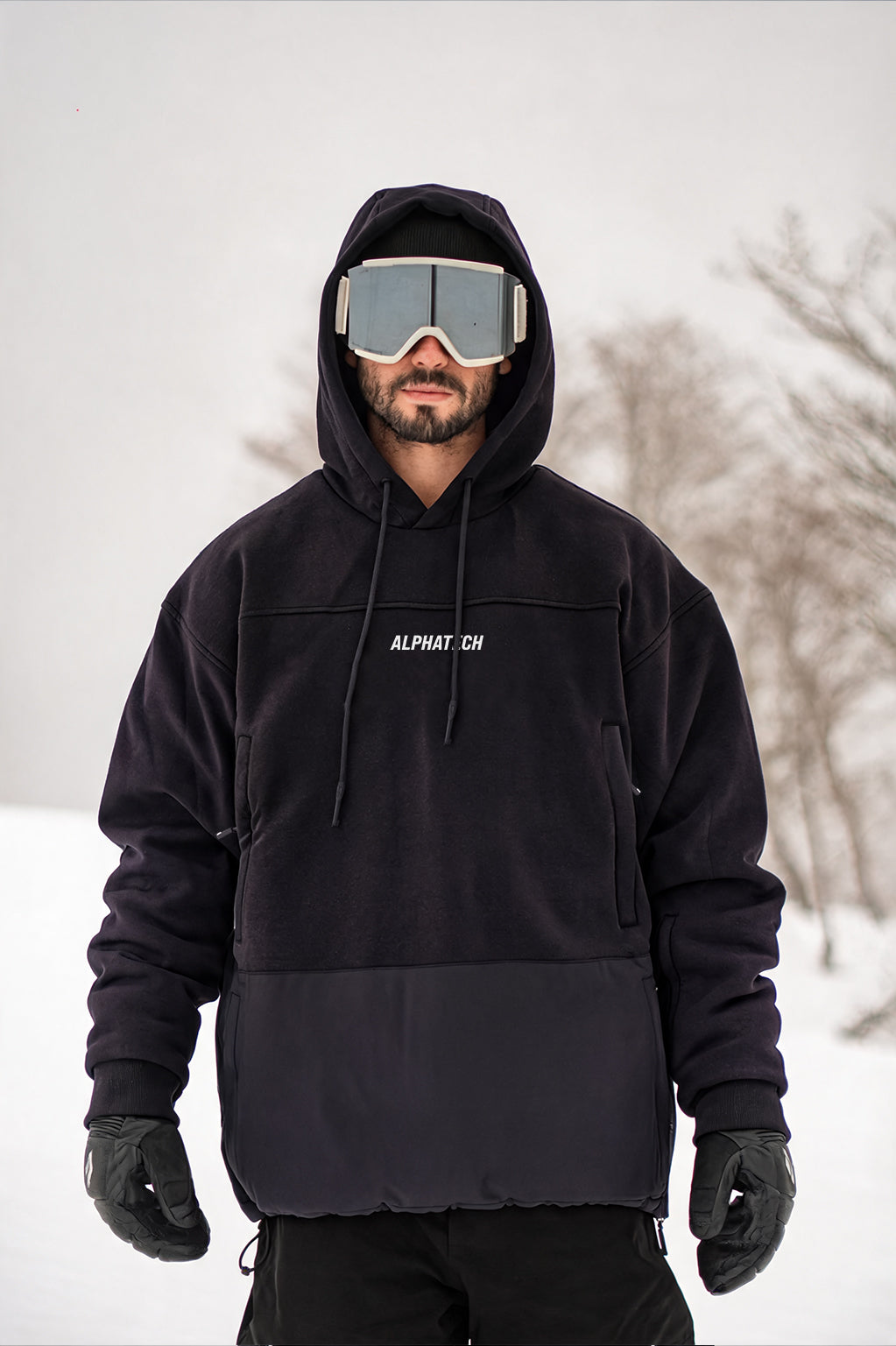 The Softflex Pro: Black with Chest Seam