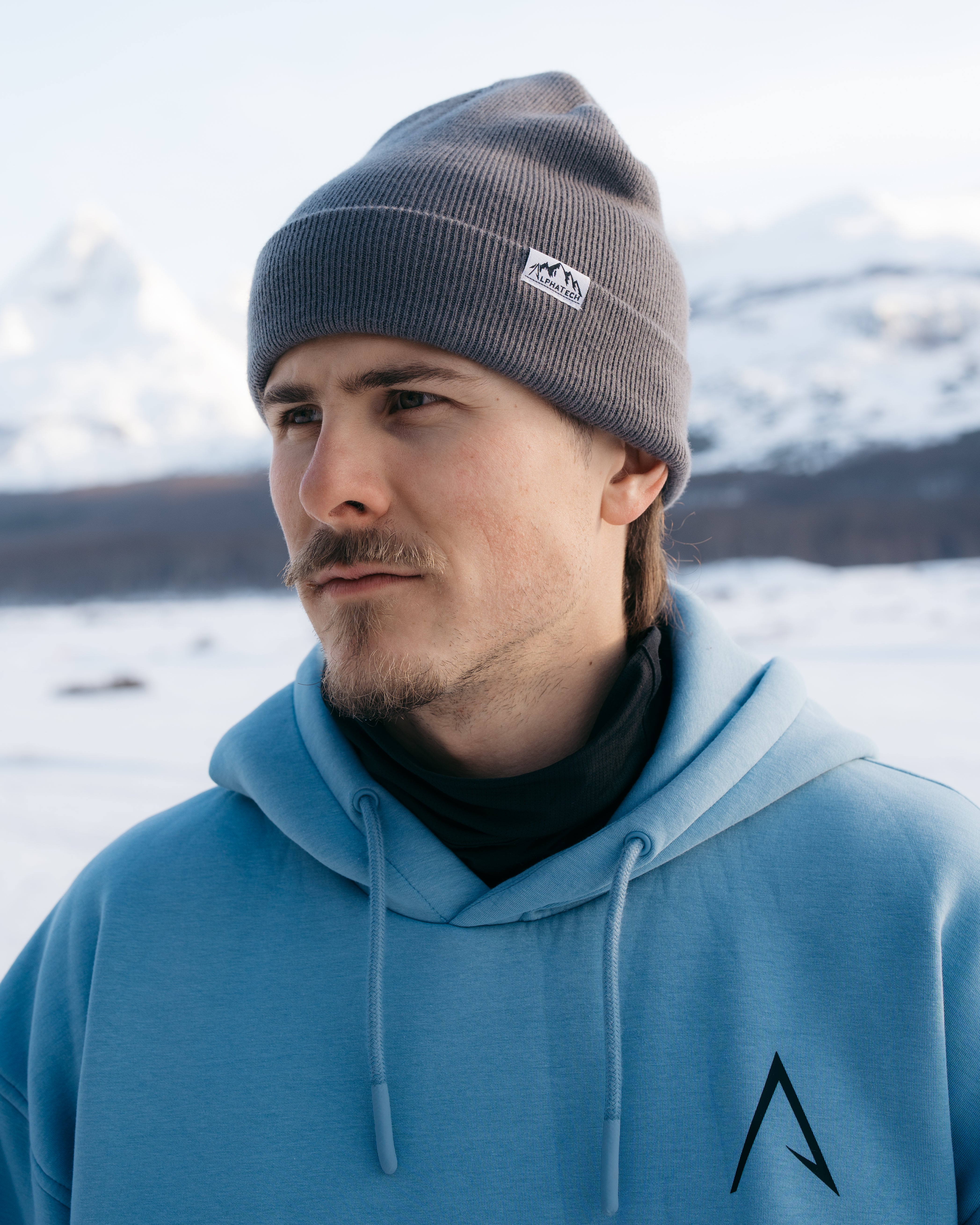 Merino Wool Team Beanie: Charcoal