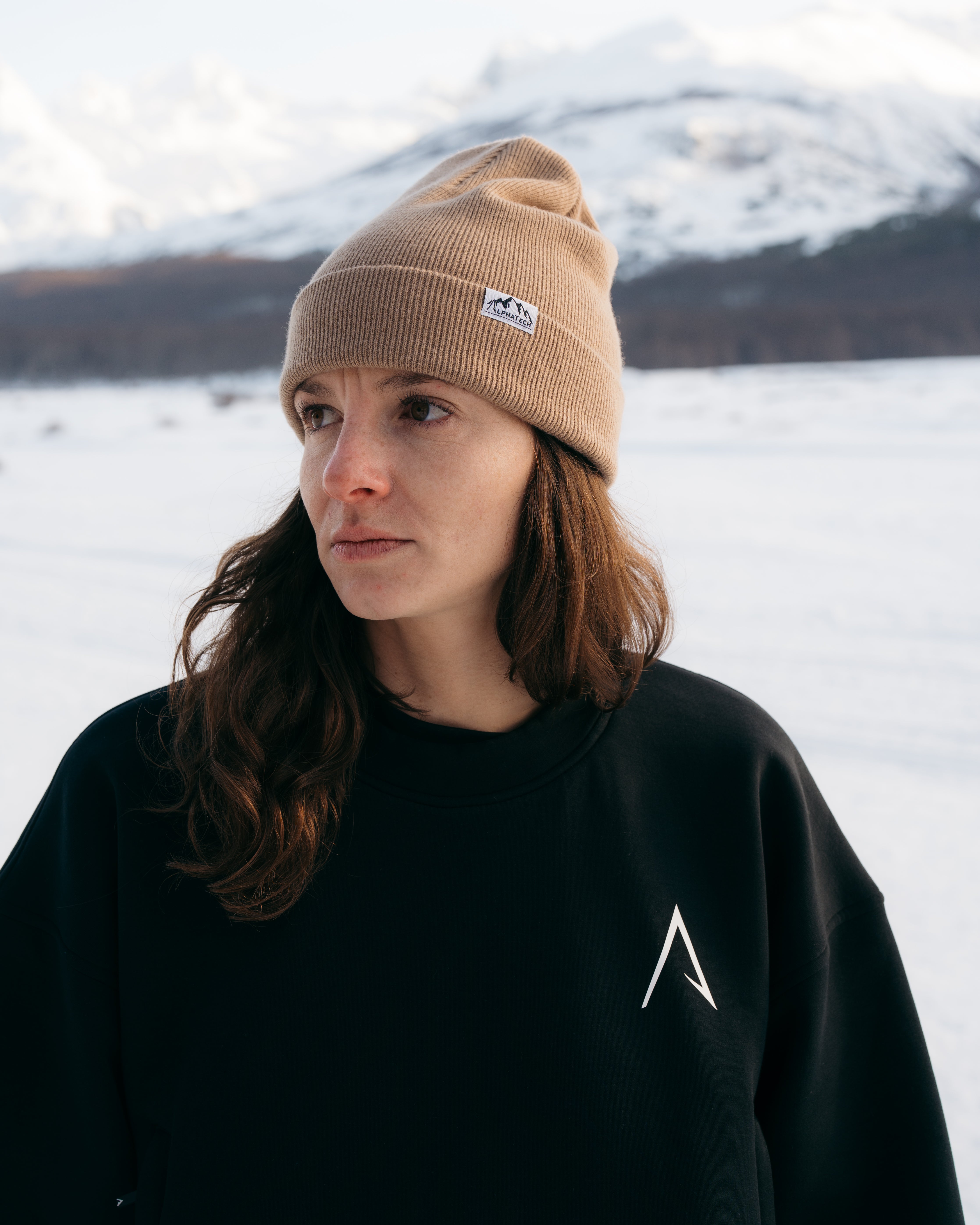 Merino Wool Team Beanie: Clay