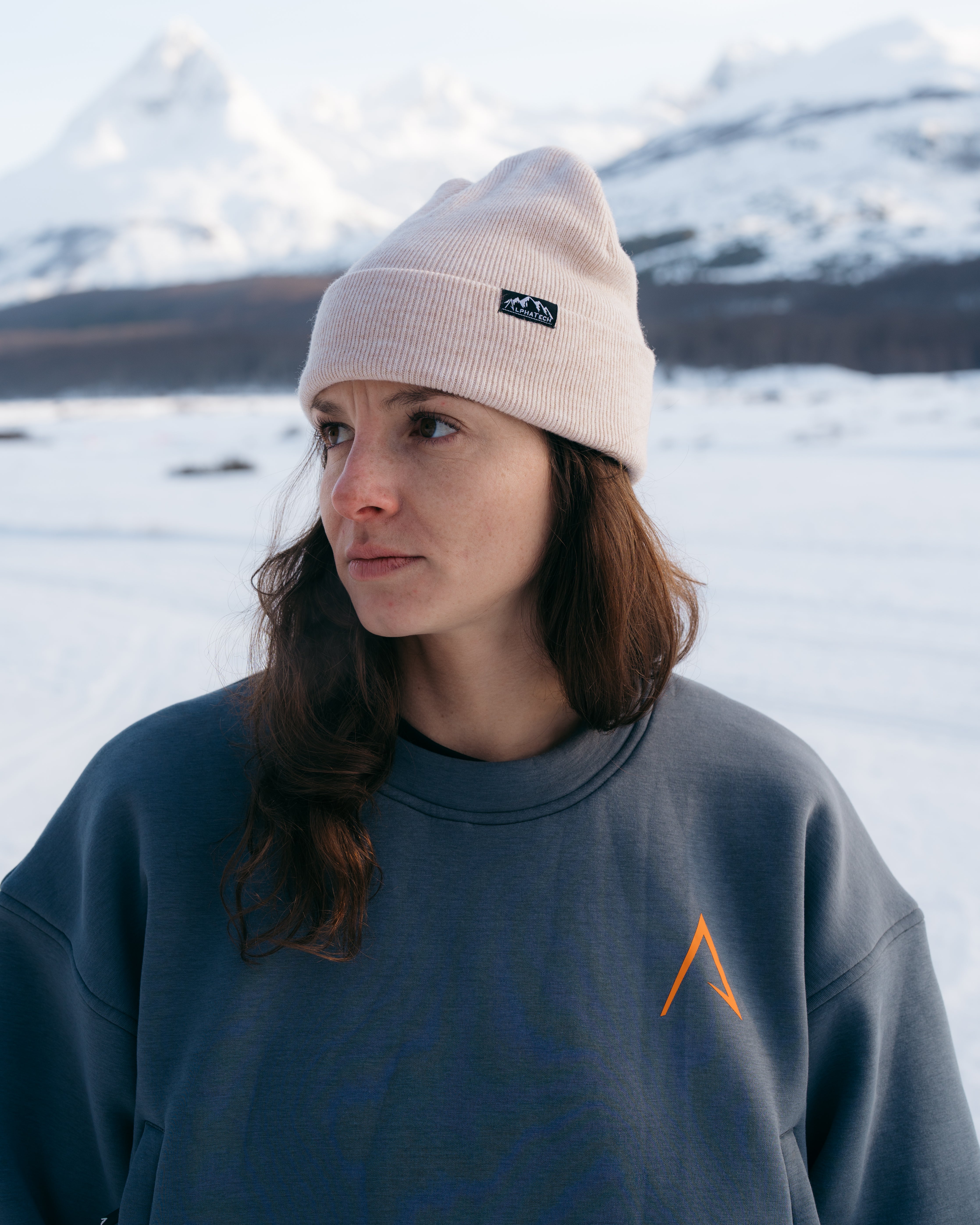 Merino Wool Team Beanie: Oat