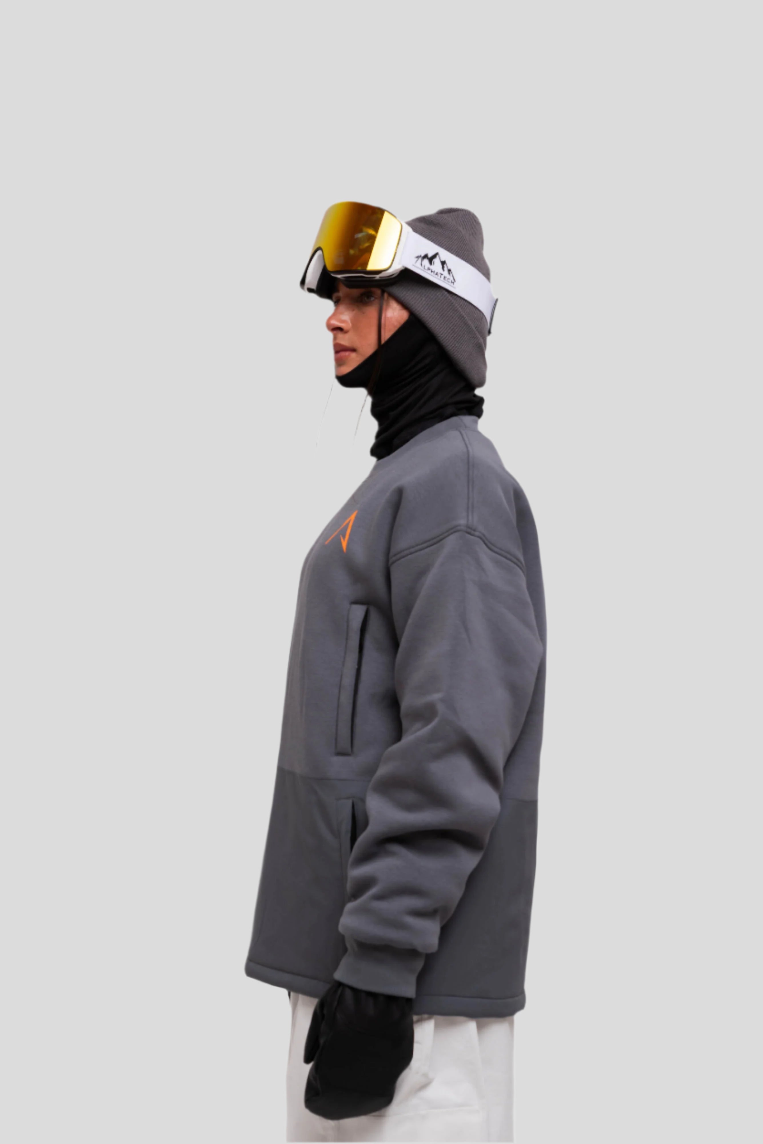 The Softflex Light - Crewneck: Charcoal