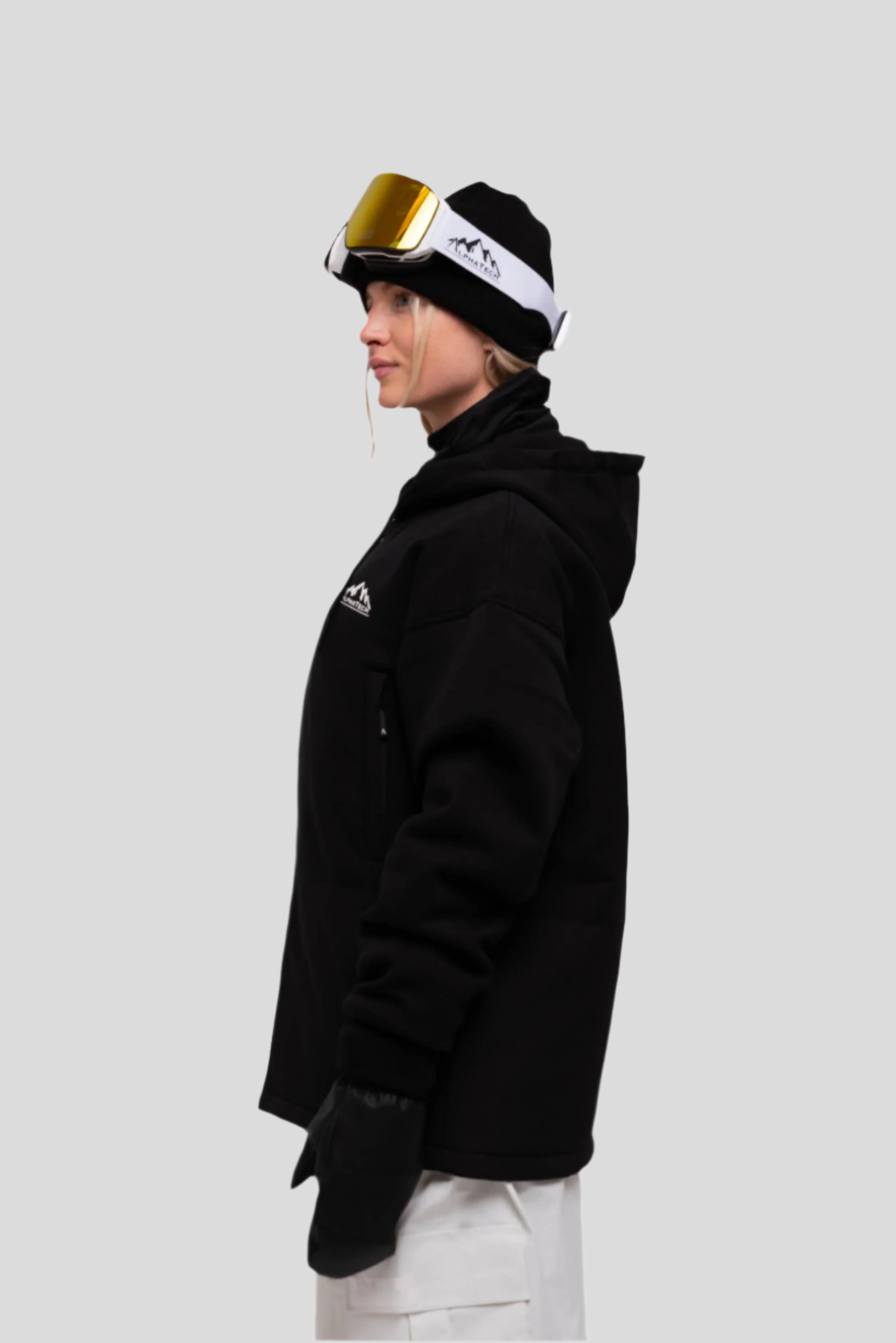 The Softflex Zip-up: Black