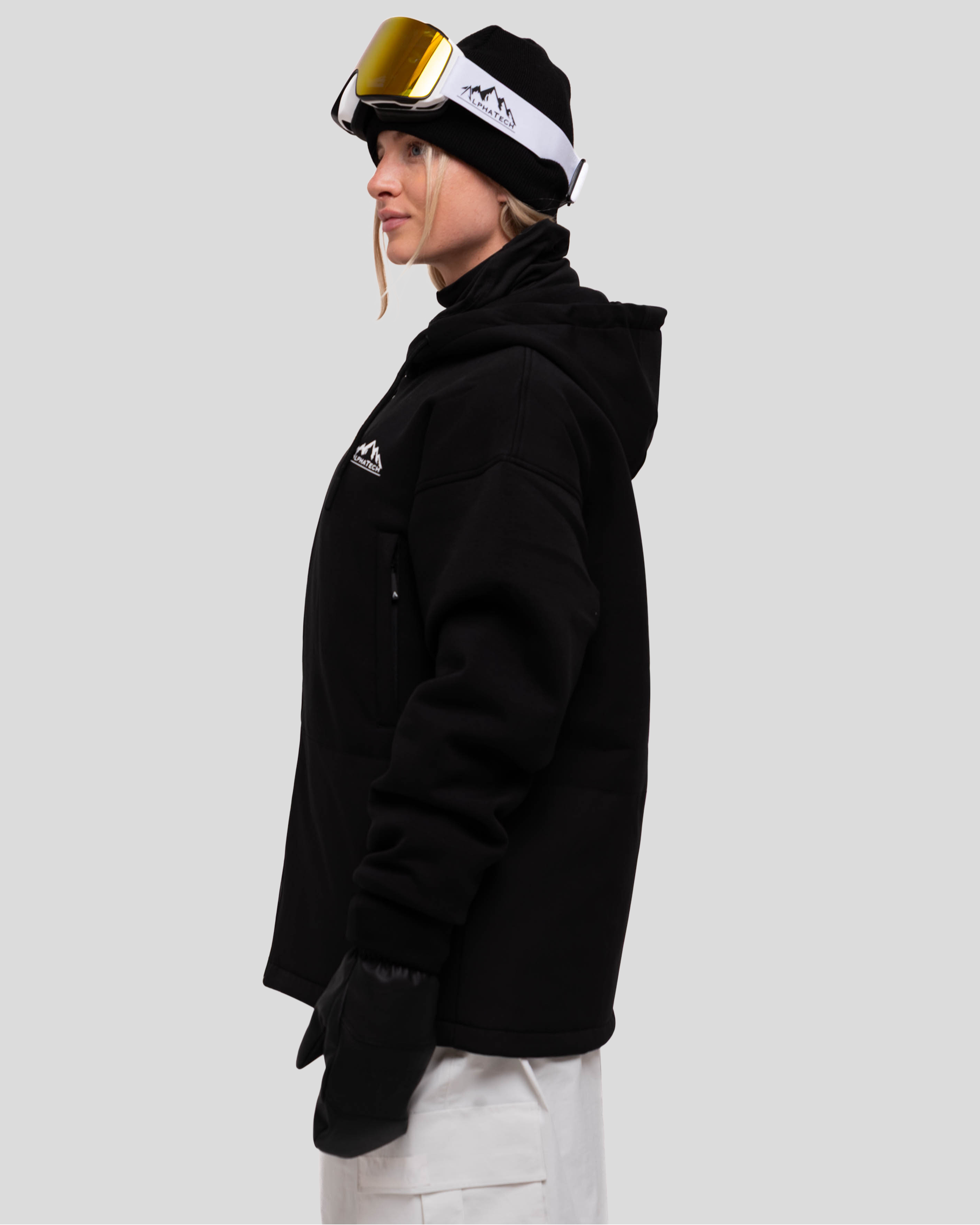 The Softflex Zip-up: Black