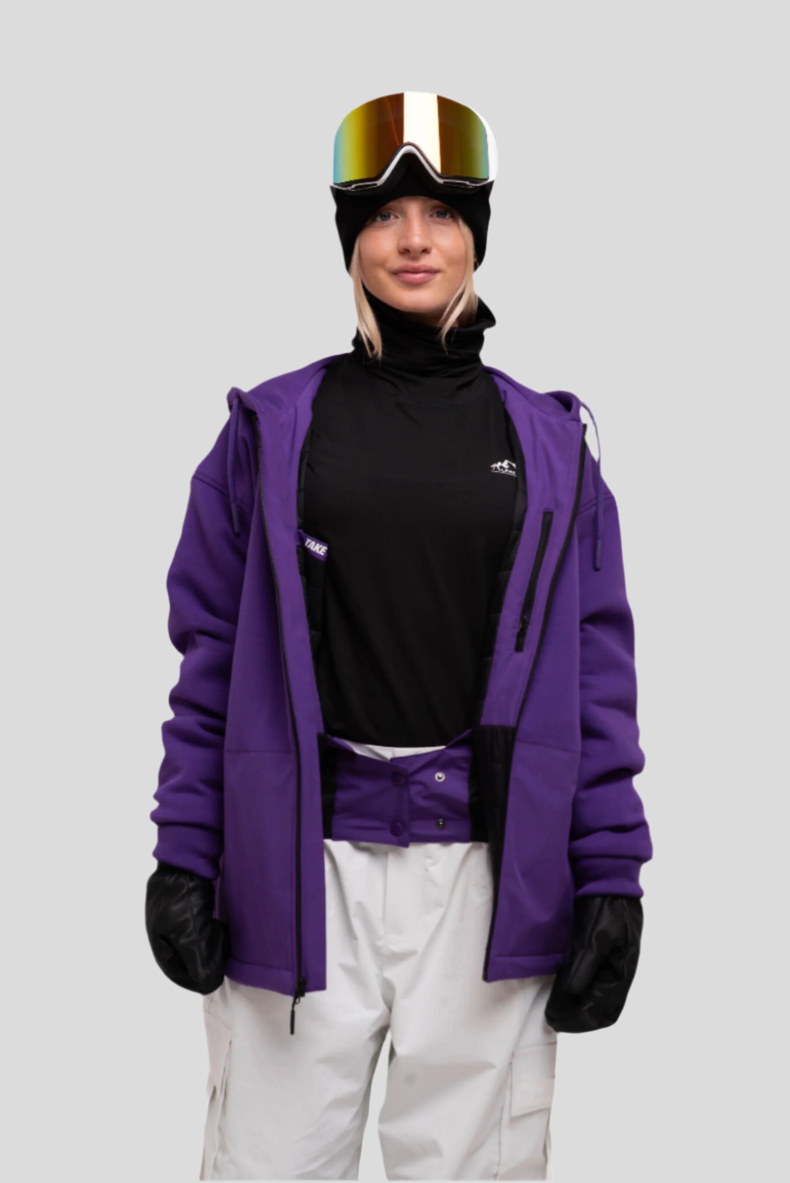 The Softflex Zip-up: Purple