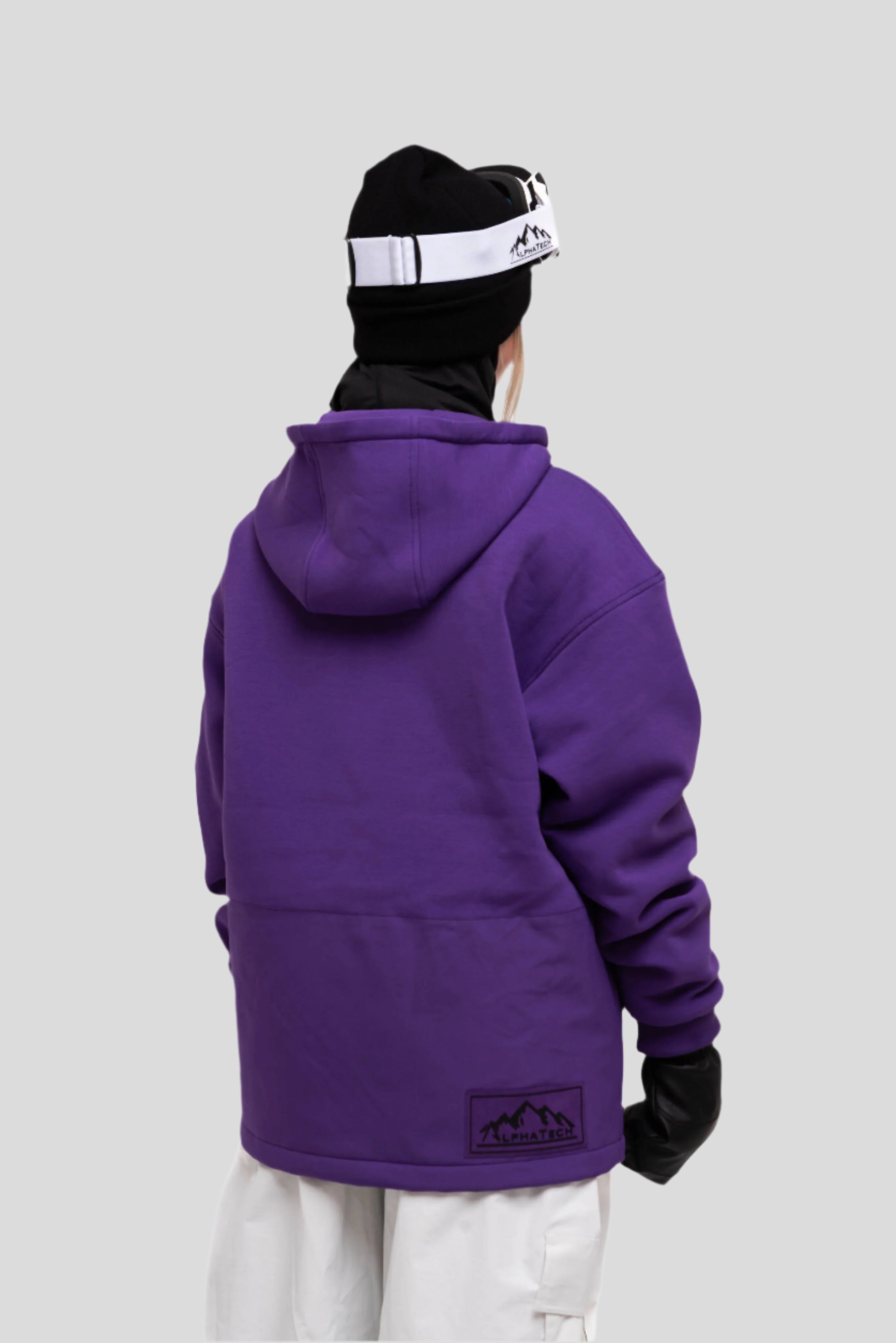 The Softflex Zip-up: Purple