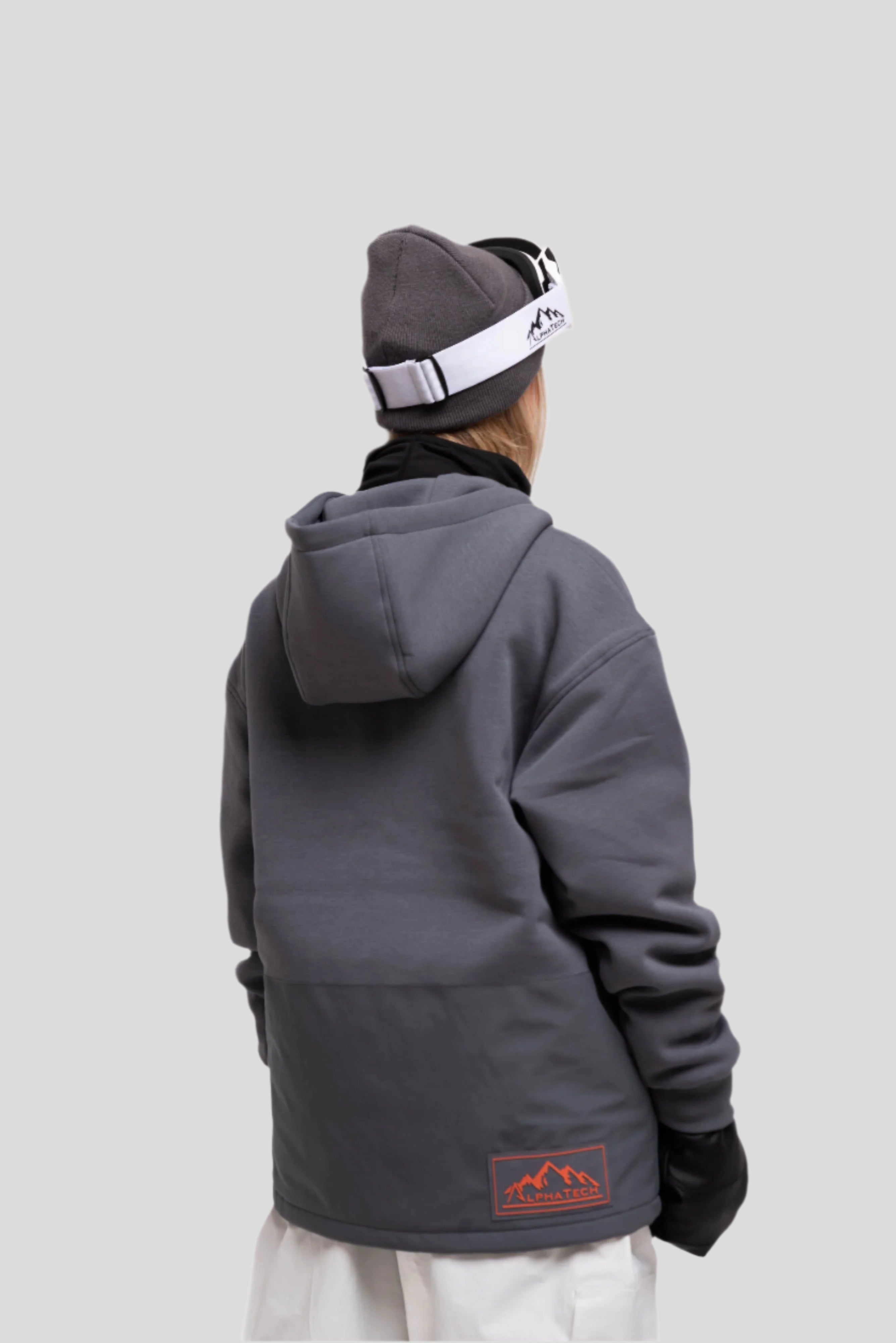 The Softflex Zip-up: Charcoal