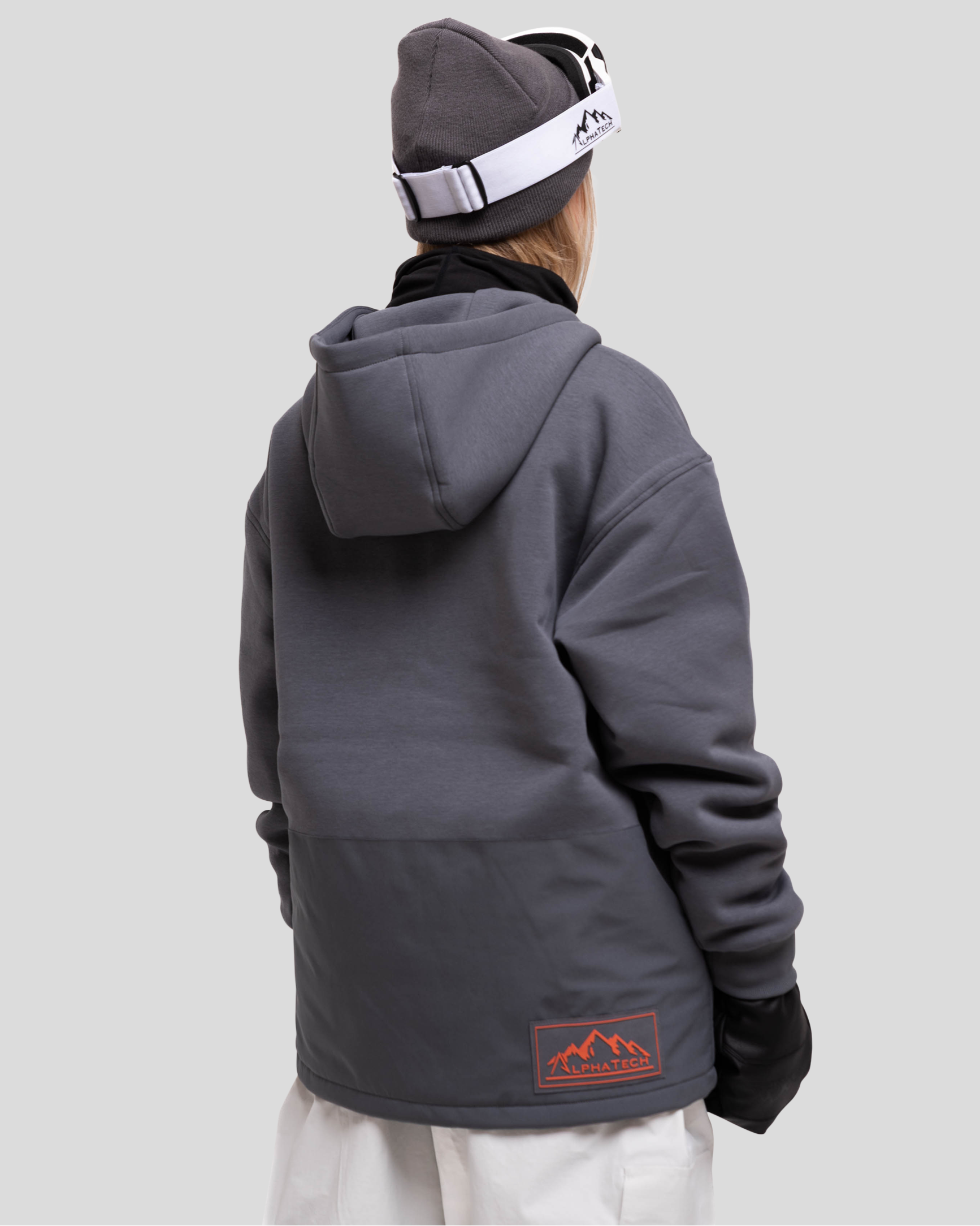 The Softflex Zip-up: Charcoal