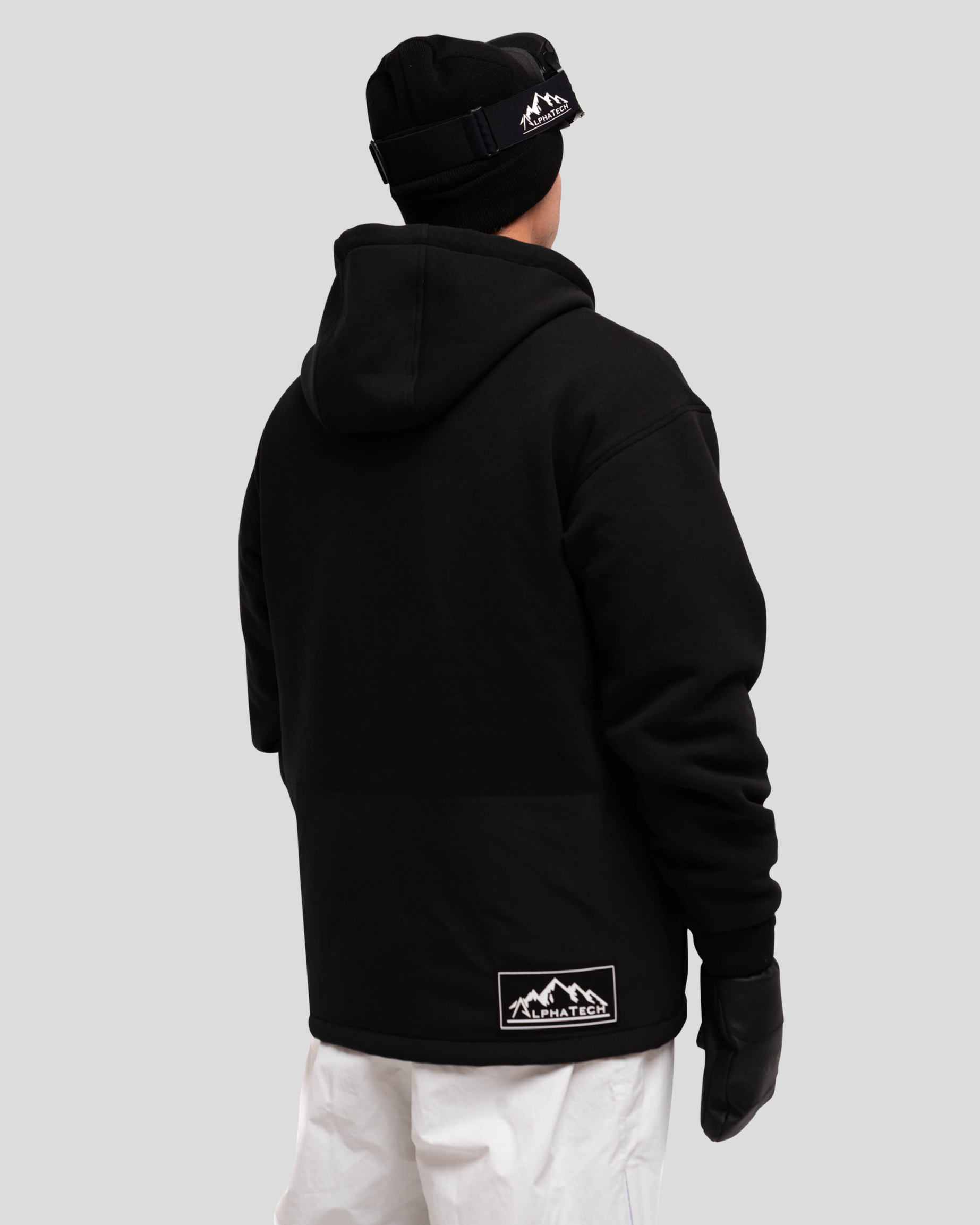 The Softflex Zip-up: Black