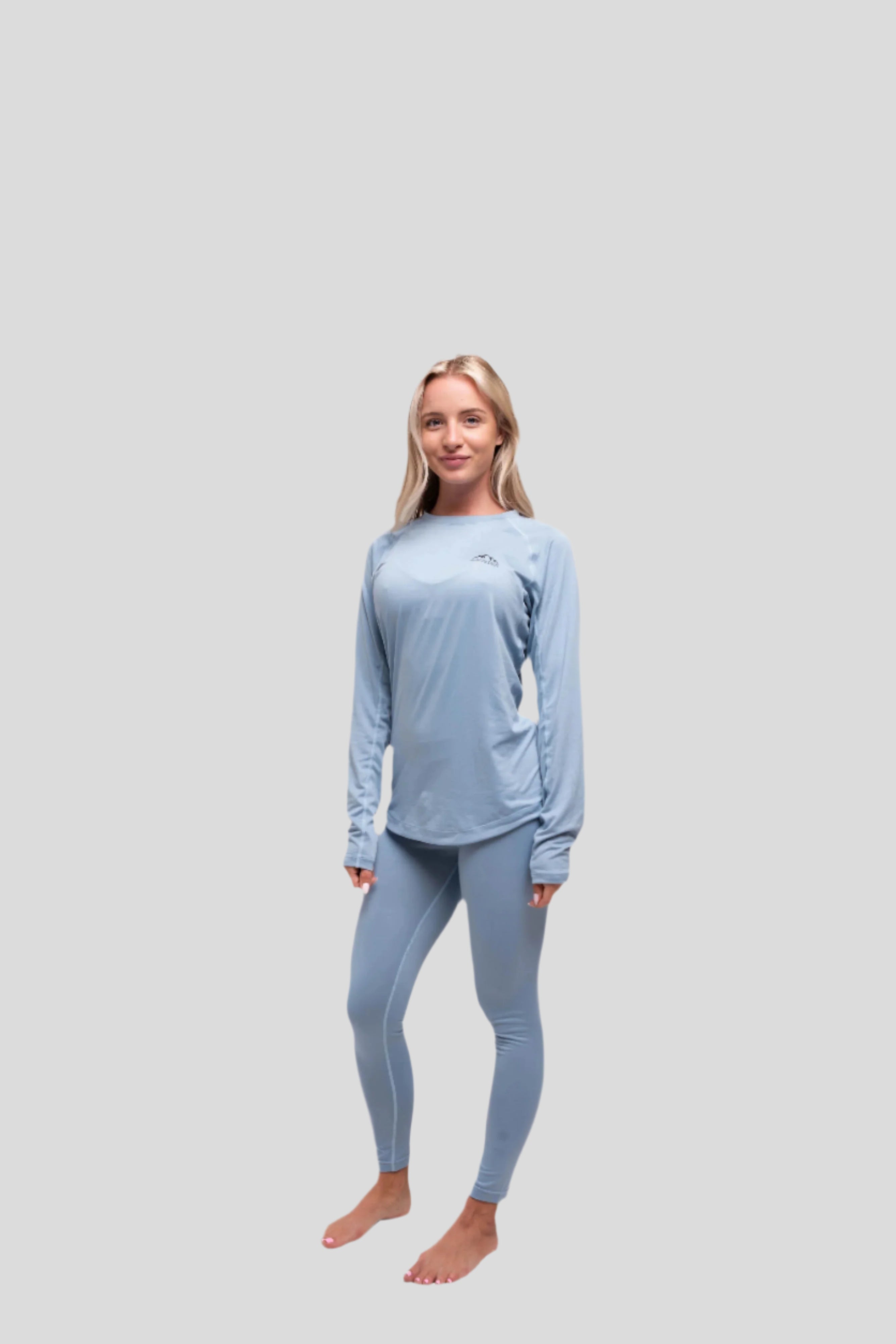 Long Neck Base Layer: Faded Denim - need blue long necks edited