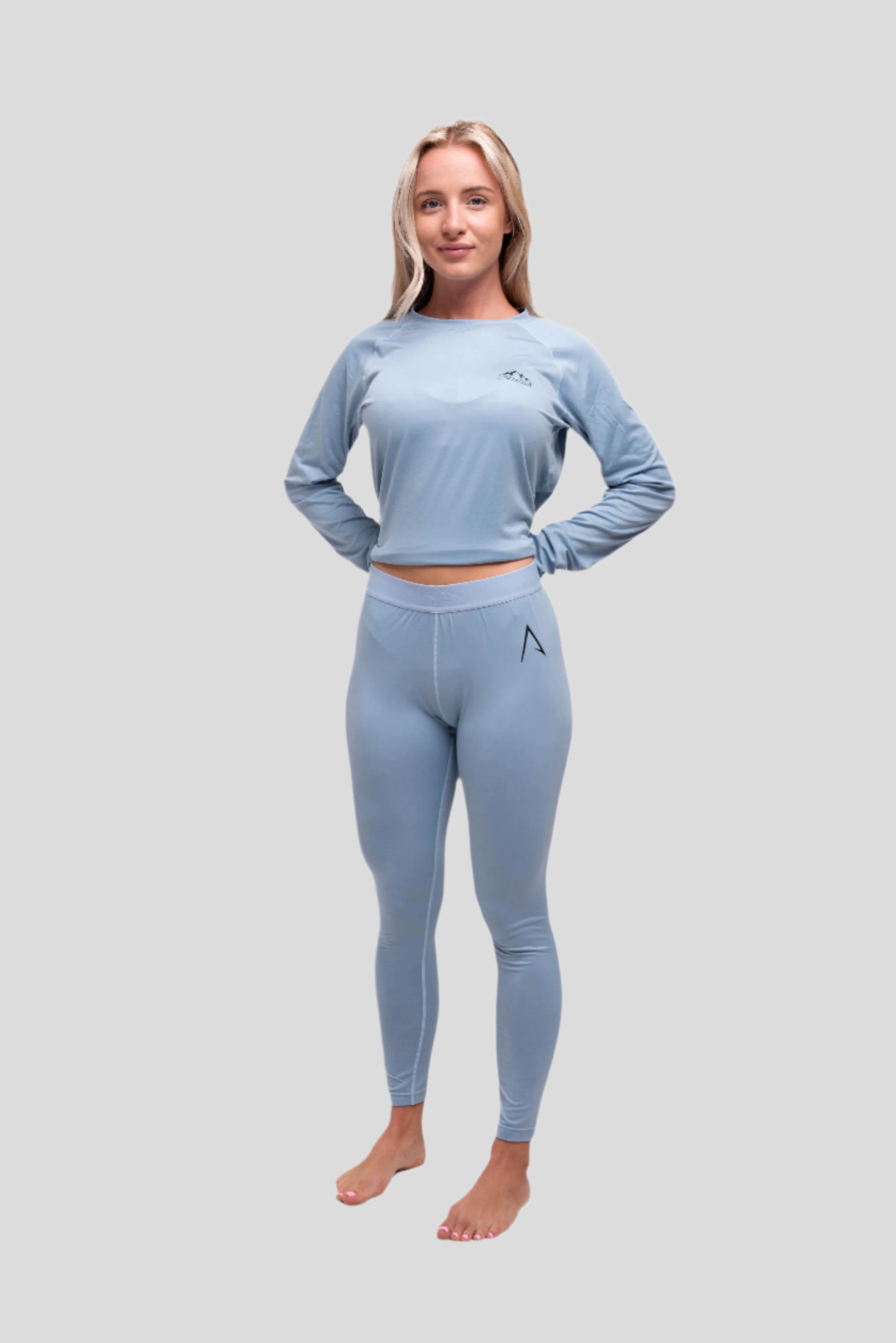 Base Layer Pant: Faded Denim