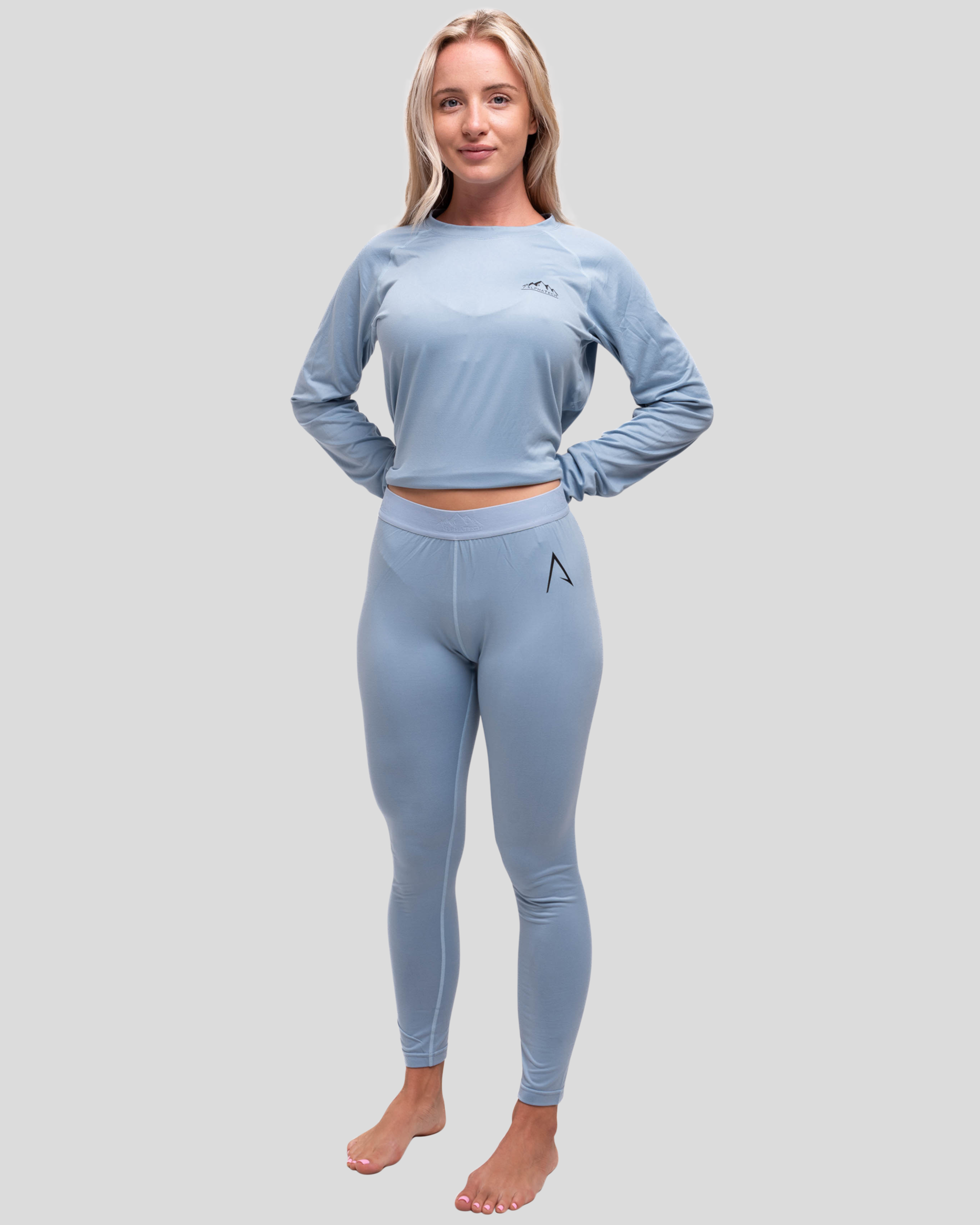 Base Layer Pant: Faded Denim