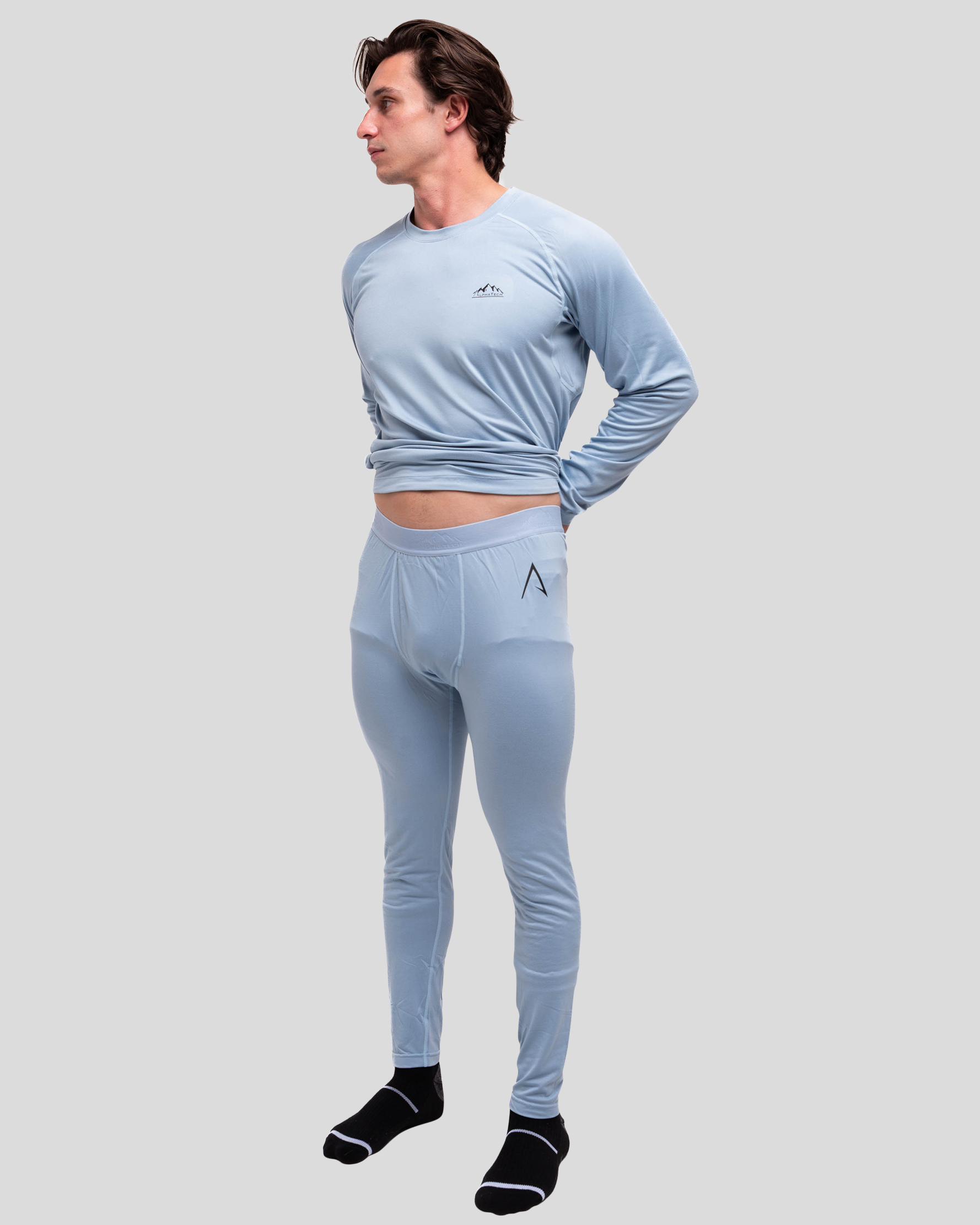 Base Layer Pant: Faded Denim